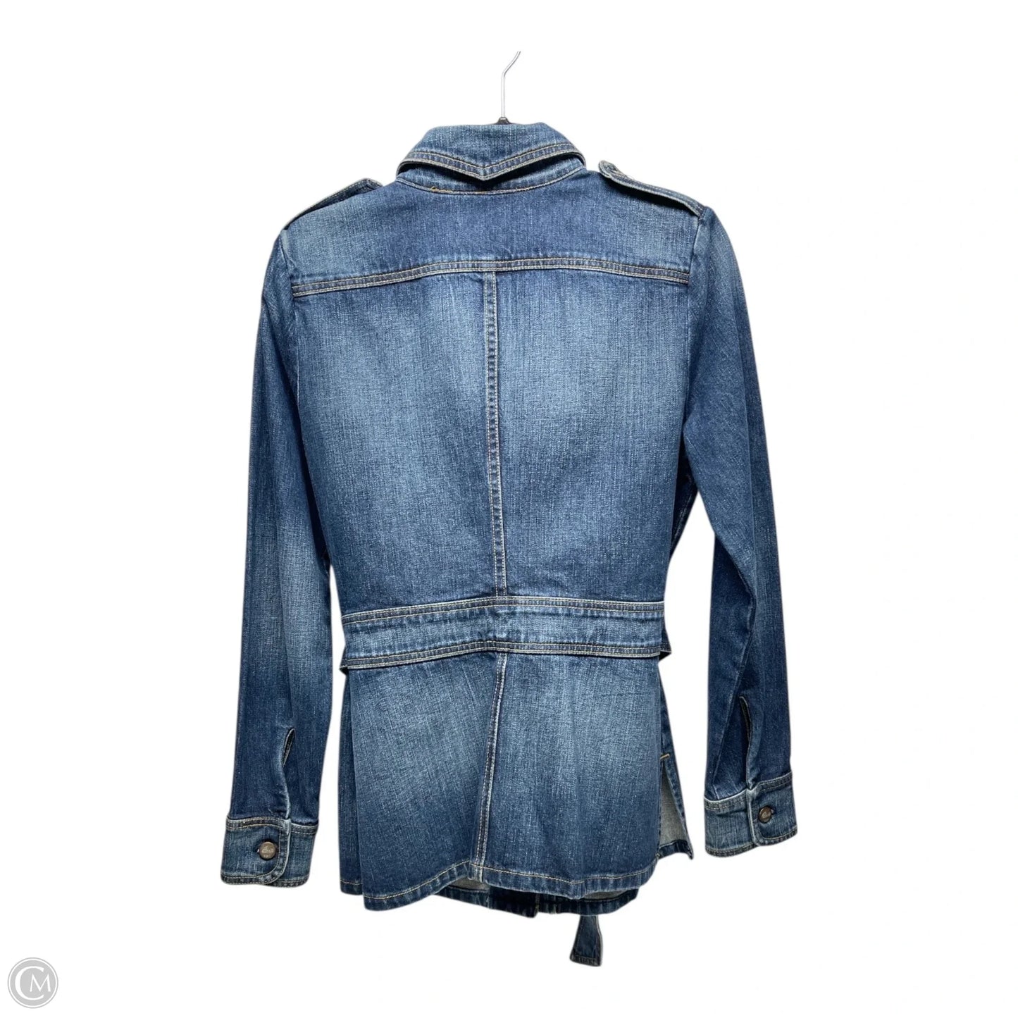 Jacket Denim By Blue Cult In Blue Denim, Size: L