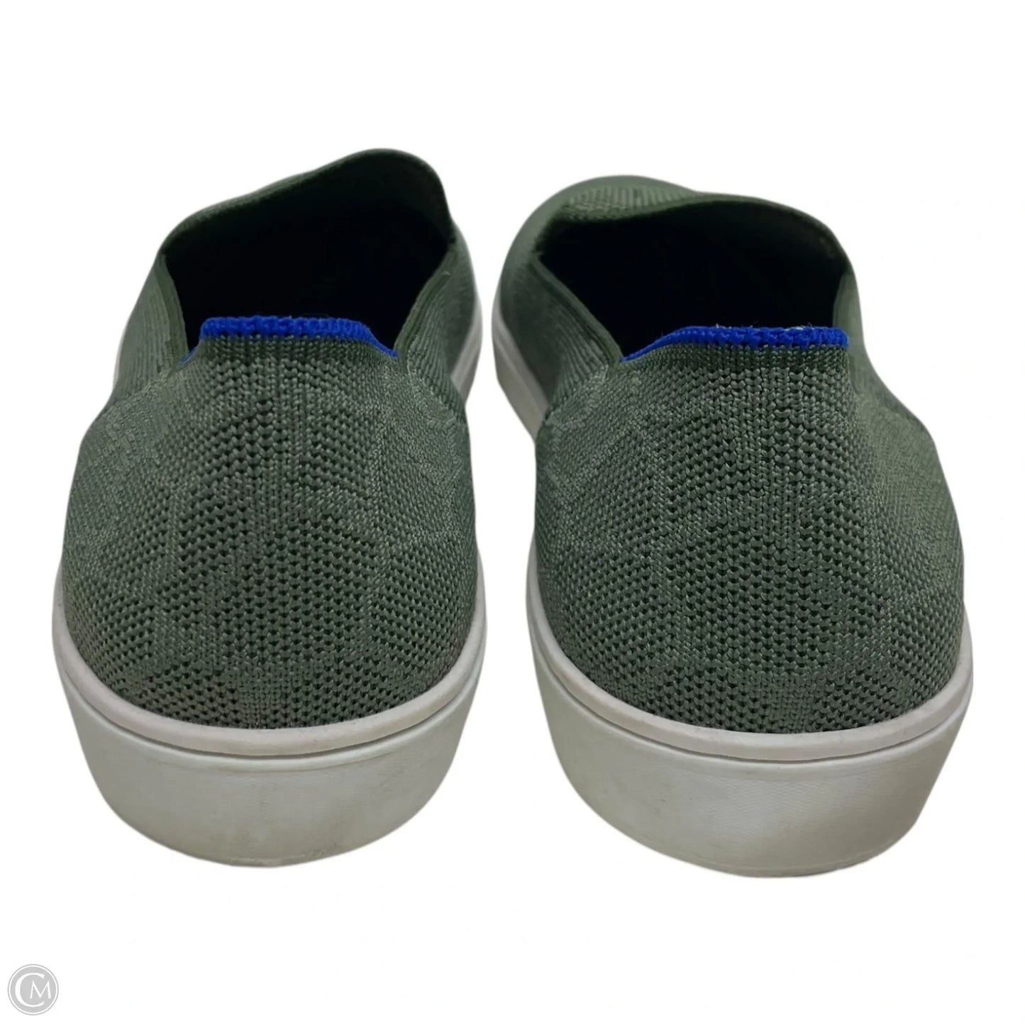 Shoes Sneakers By Rothys In Green, Size: 9.5