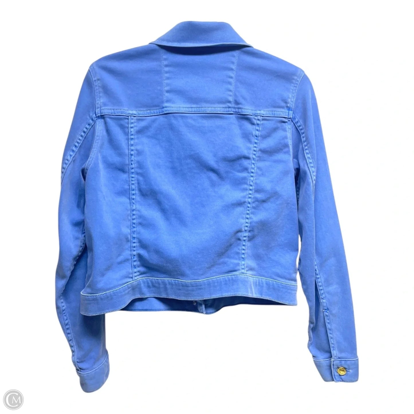 Jacket Denim By Michael By Michael Kors In Blue, Size: M