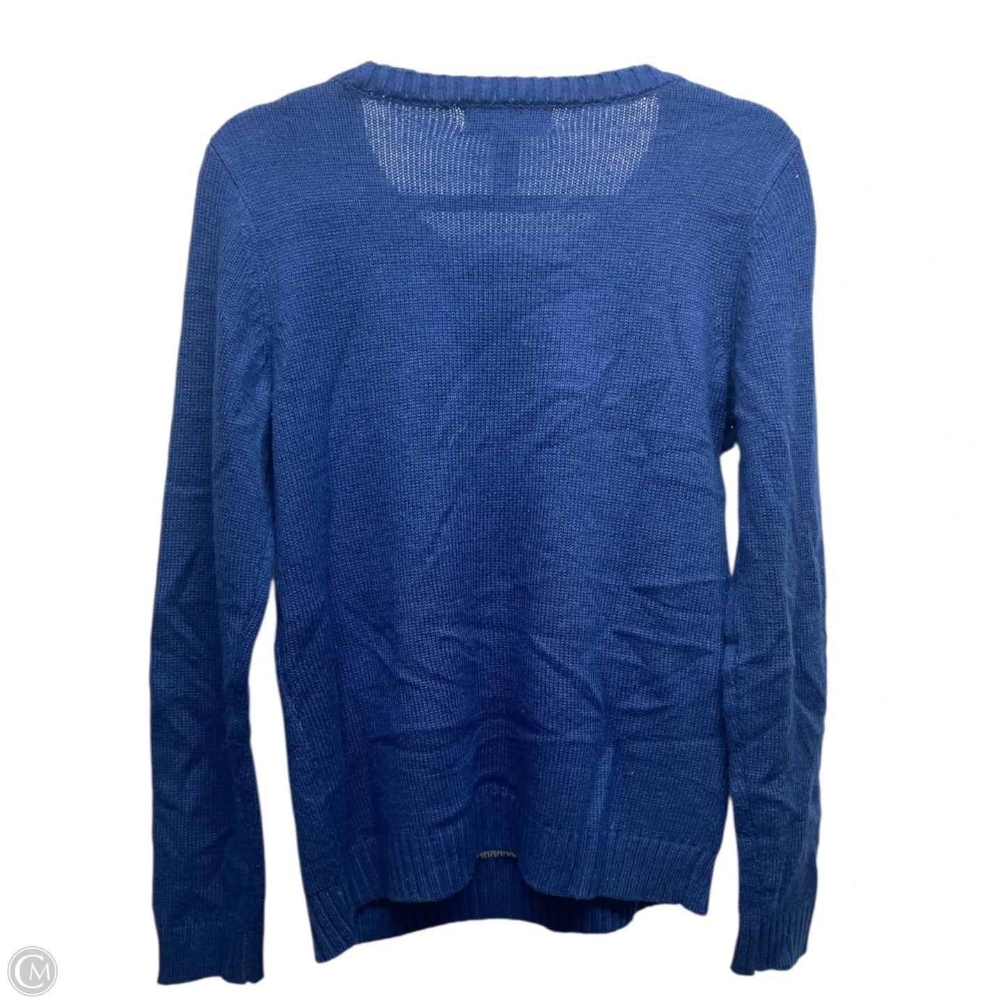 Sweater By Karen Scott In Blue, Size: S