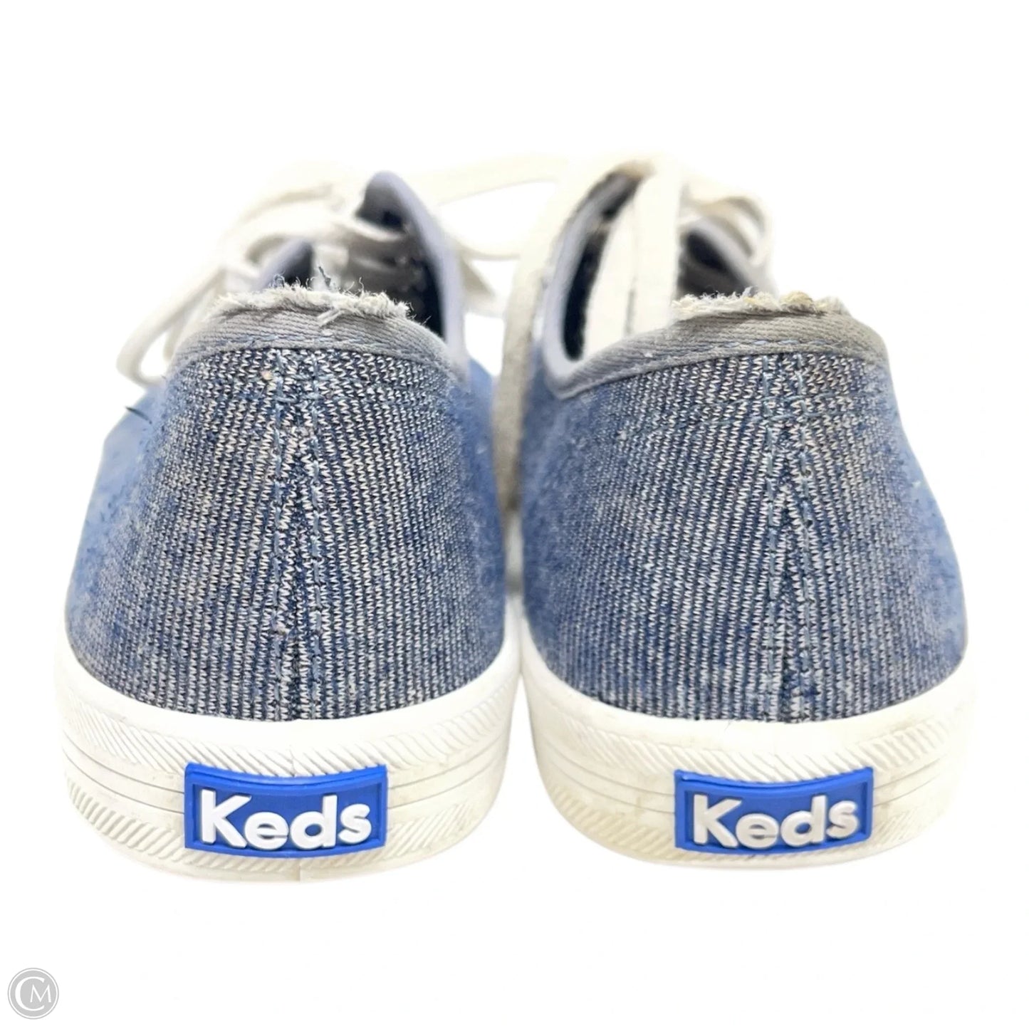 Shoes Sneakers By Keds In Blue & White, Size: 8.5