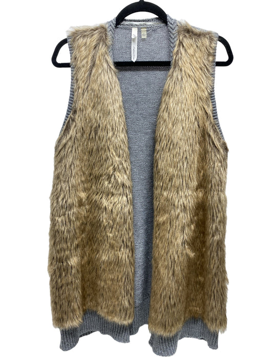 Vest Faux Fur & Sherpa By Ny Collection  Size: L