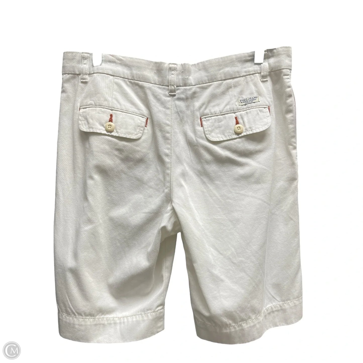 Shorts By Polo Ralph Lauren In White, Size: 6