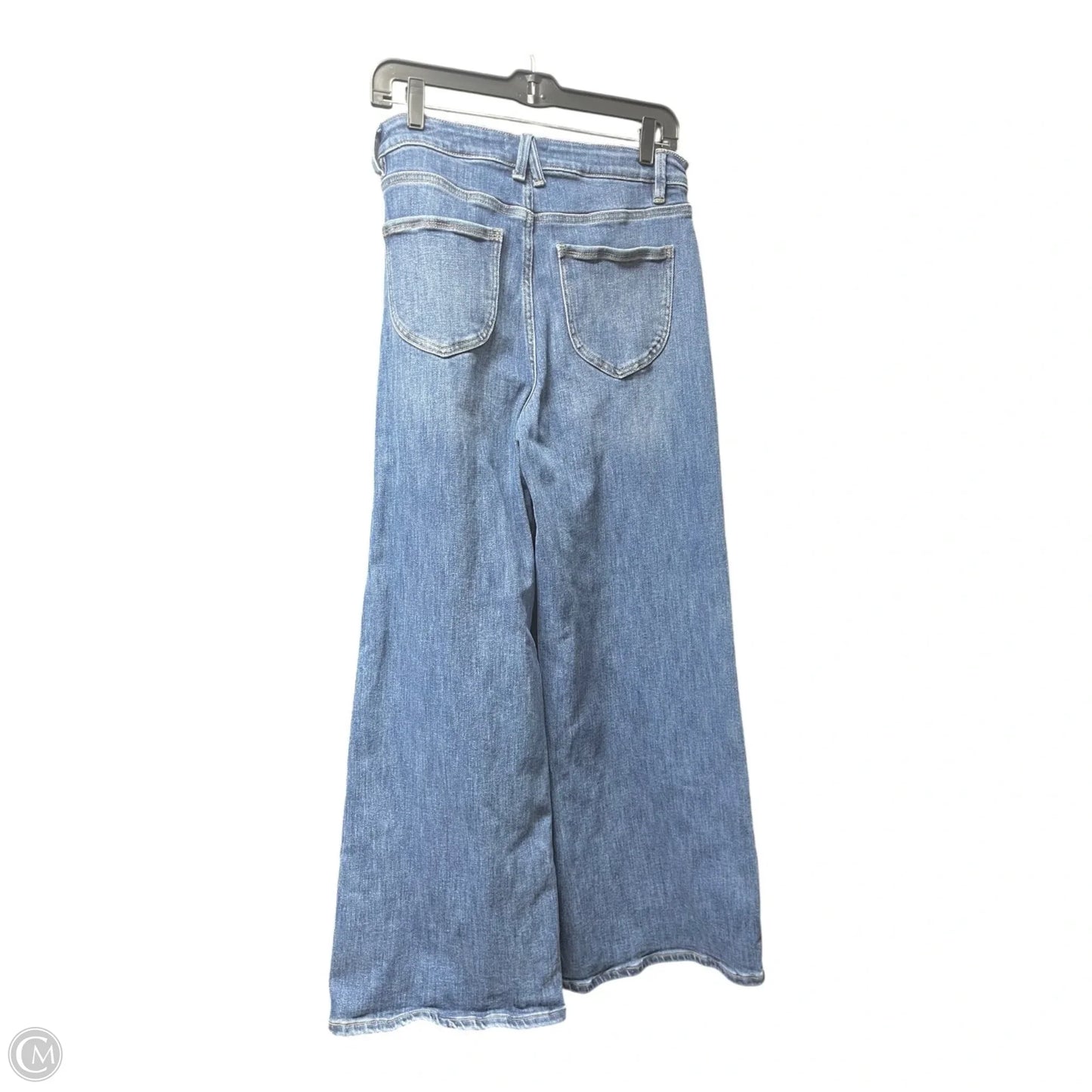 Jeans Wide Leg By COCO BOUTIQUE In Blue Denim, Size: 8