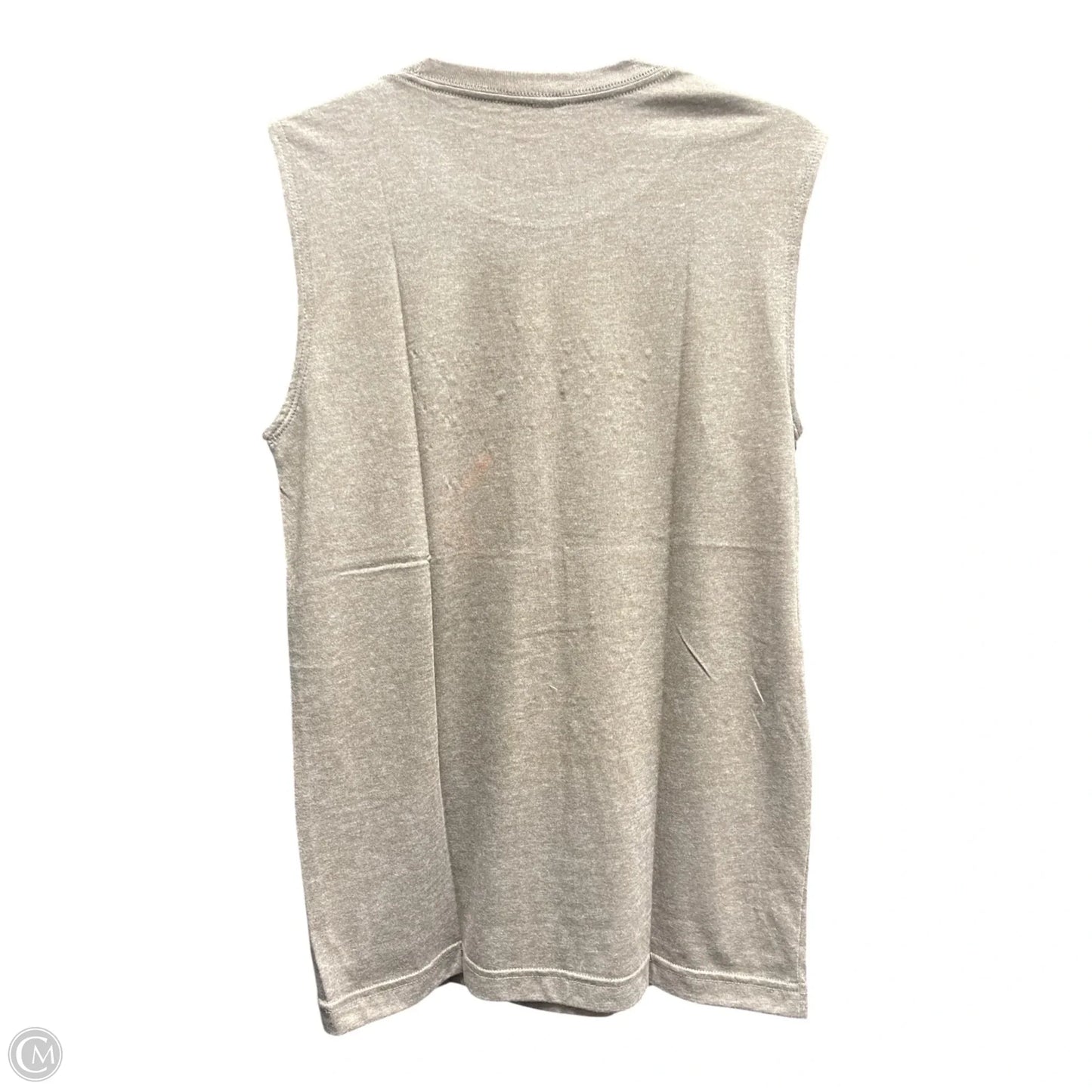 Top Sleeveless By Clothes Mentor In Brown & Yellow, Size: M