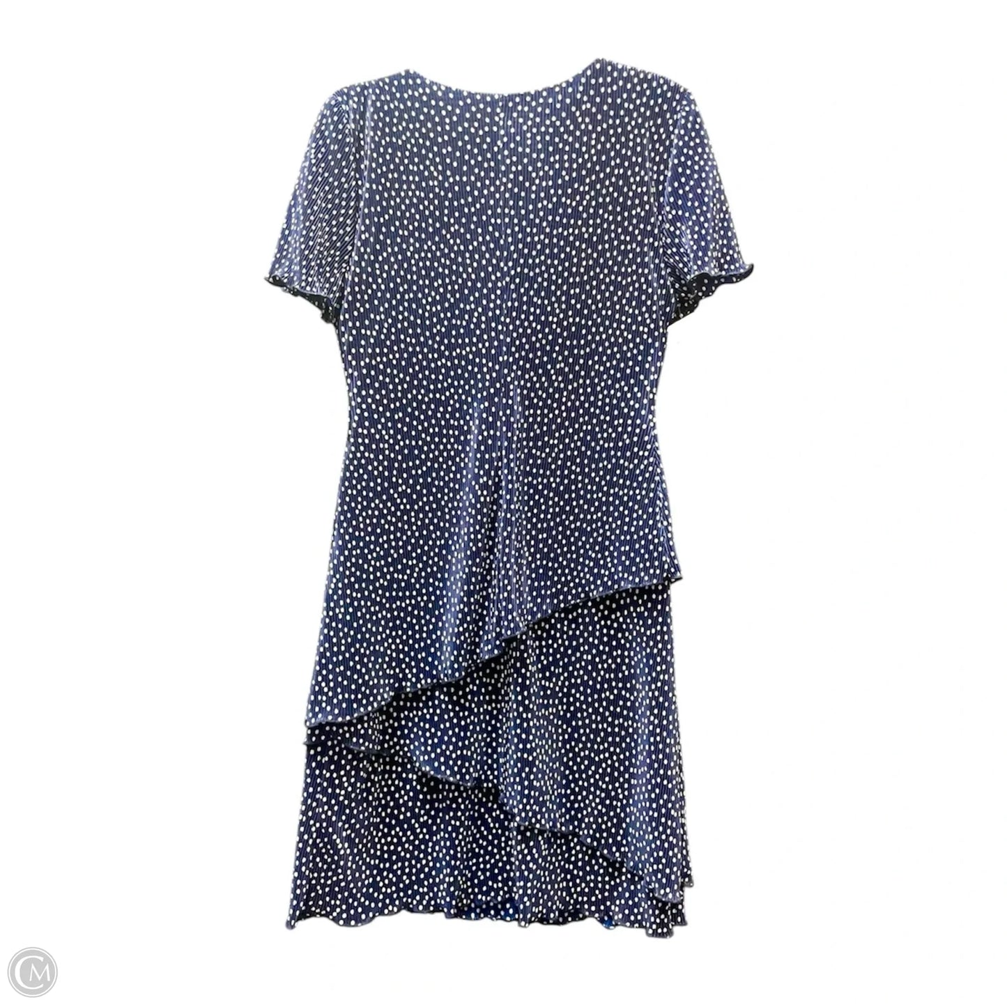Top Short Sleeve By Cato In Black & Green, Size: L