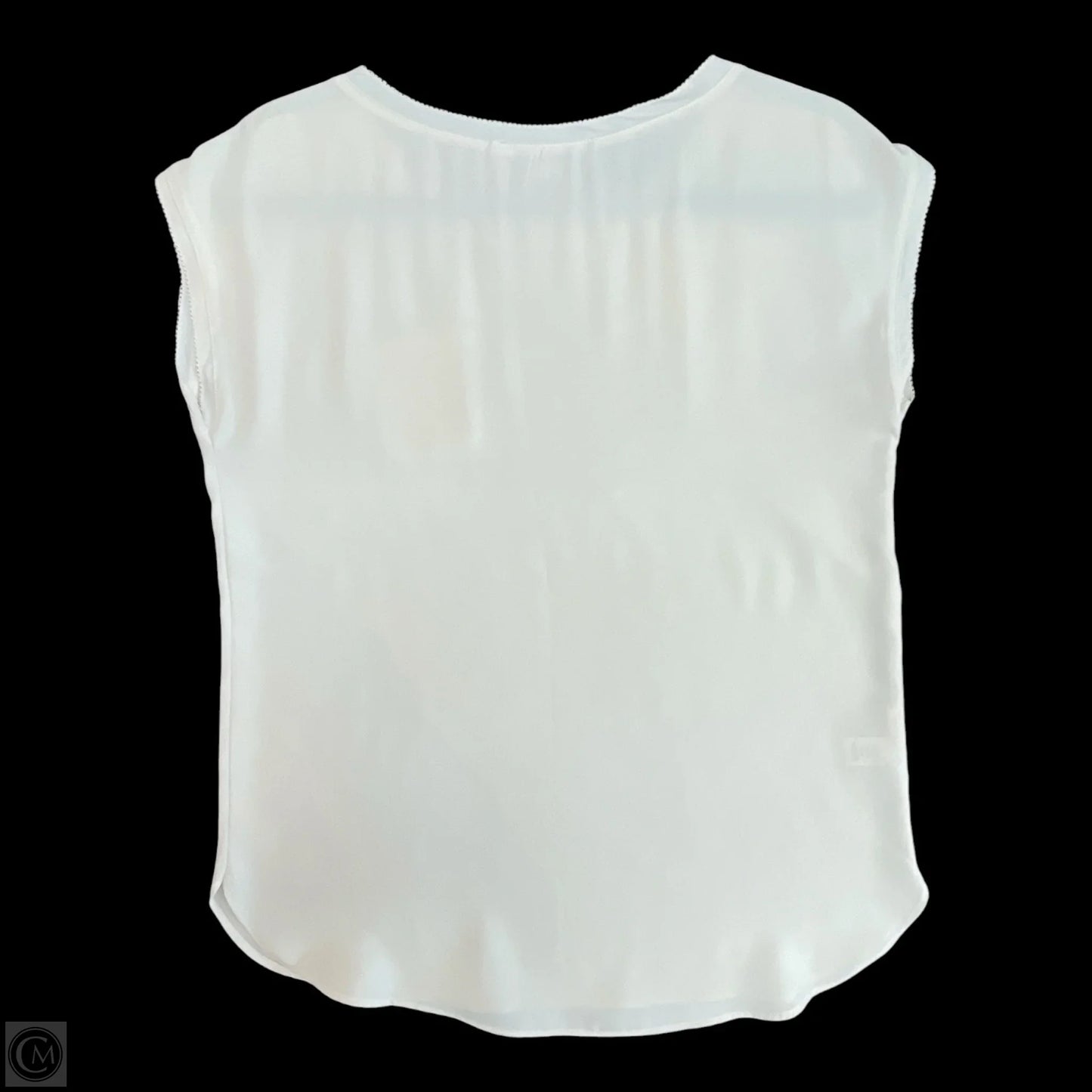 Top Short Sleeve By Loft In Cream, Size: Xsp