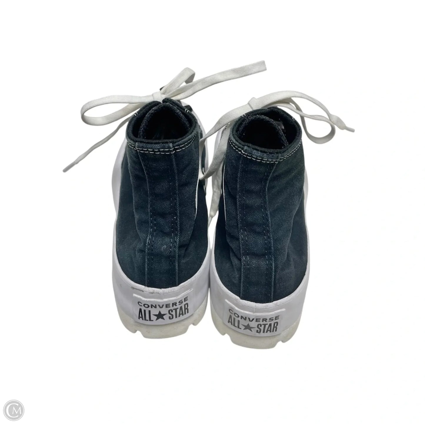 Shoes Athletic By Converse In Black & White, Size: 7