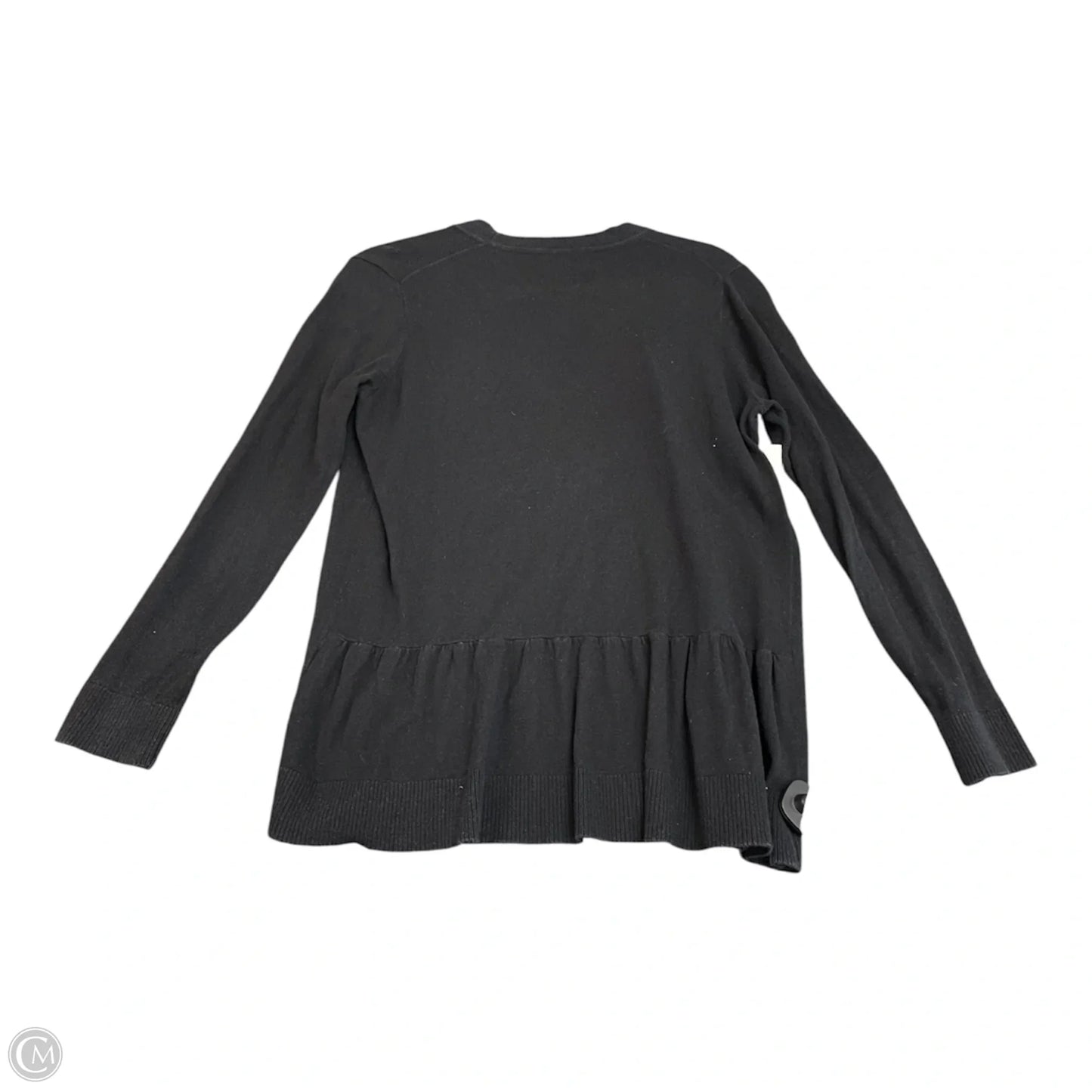 Cardigan Designer By Kate Spade In Black, Size: S
