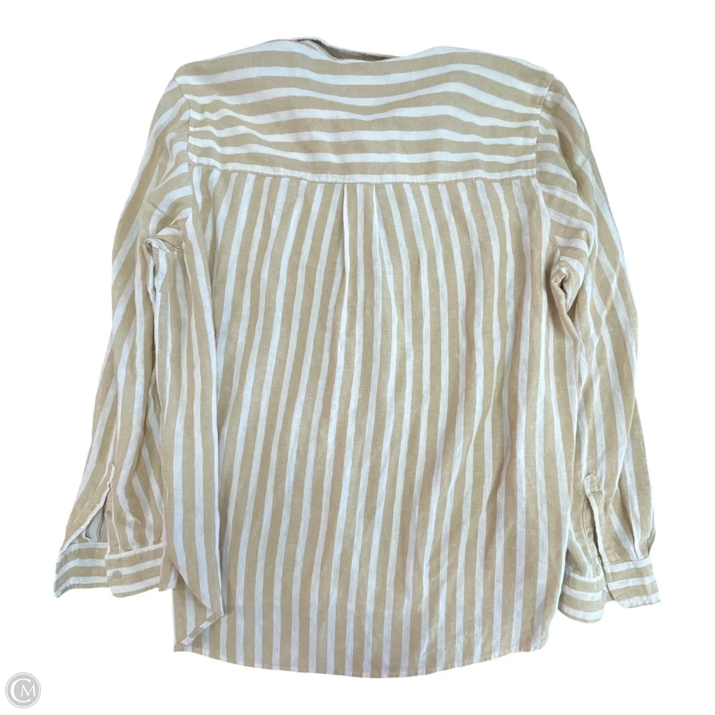 Top Long Sleeve By Universal Thread In Cream & White, Size: 2x