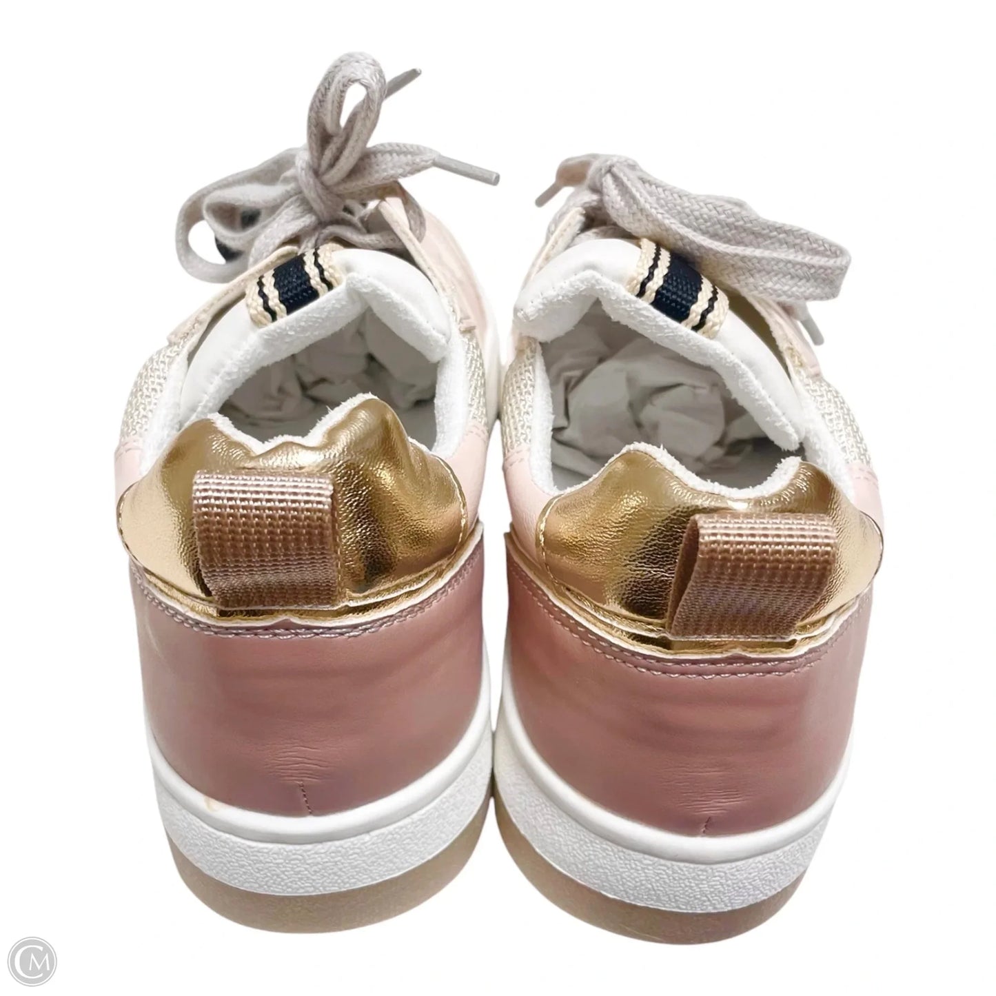 Shoes Athletic By Shu Shop In Pink & White, Size: 9