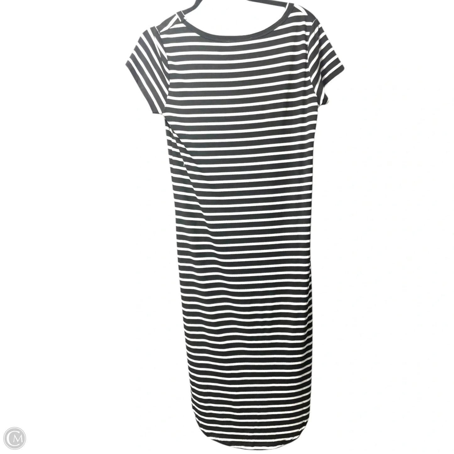 Dress Casual Short By She + Sky In Striped Pattern, Size: M