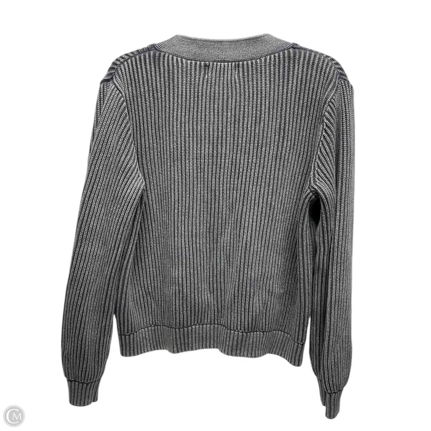 Sweater Cardigan By Old Navy In Grey, Size: L