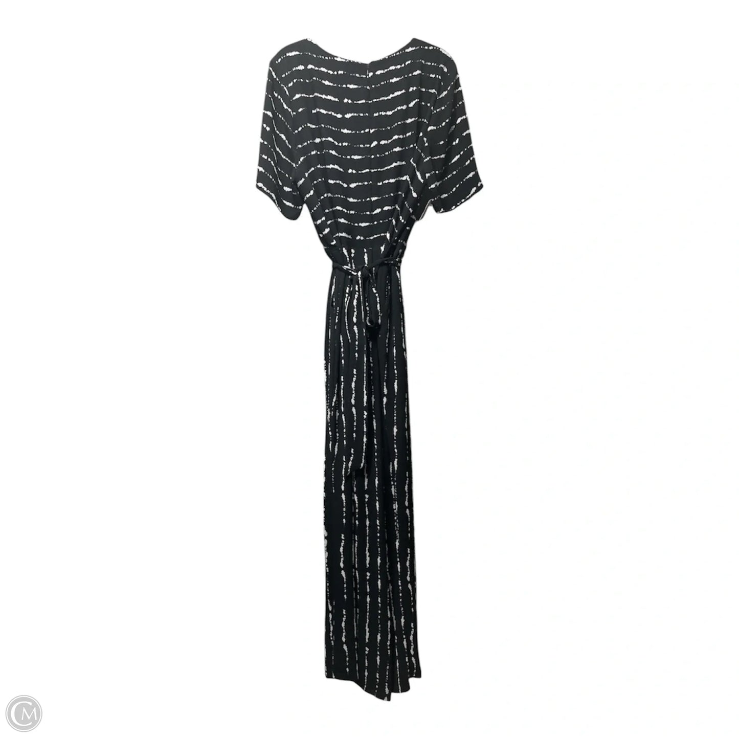 Jumpsuit By Vince Camuto In Black & White, Size: 18