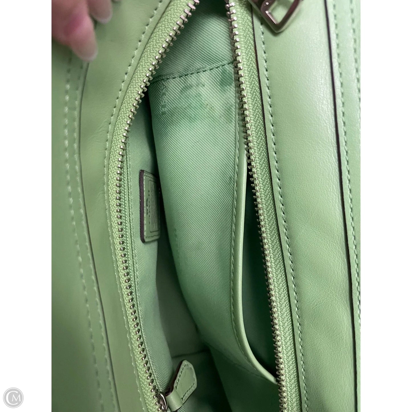 Handbag Designer By Coach, Size: Small