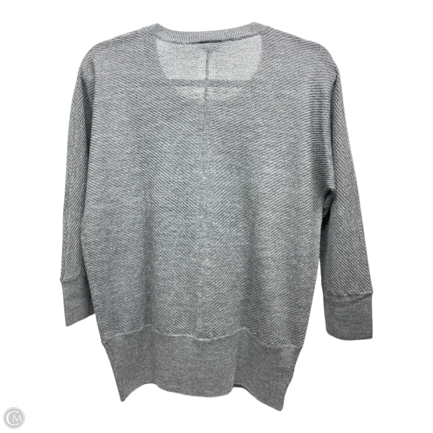 Sweater By Talbots In Grey, Size: L