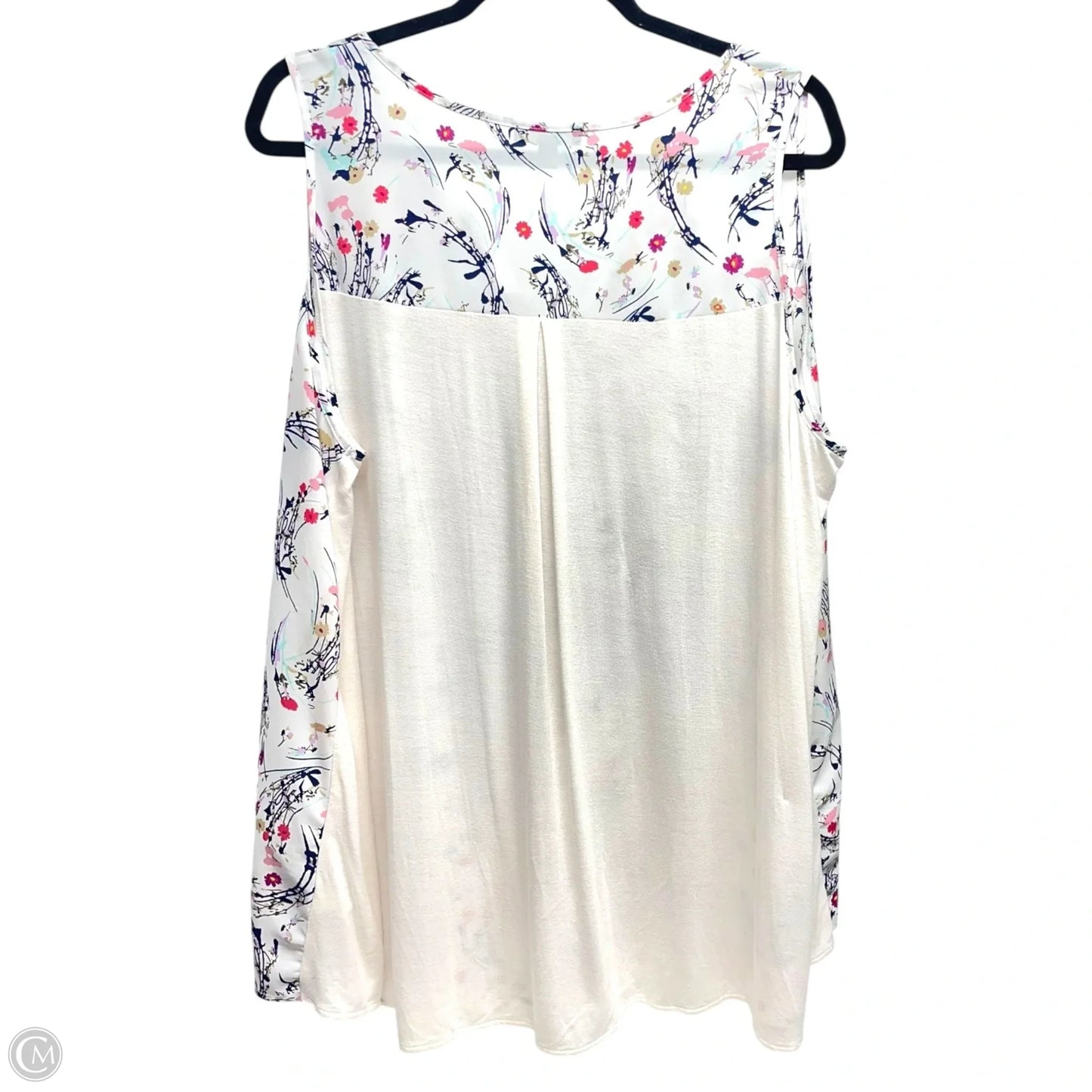 Top Sleeveless By Lane Bryant In Floral Print, Size: 20