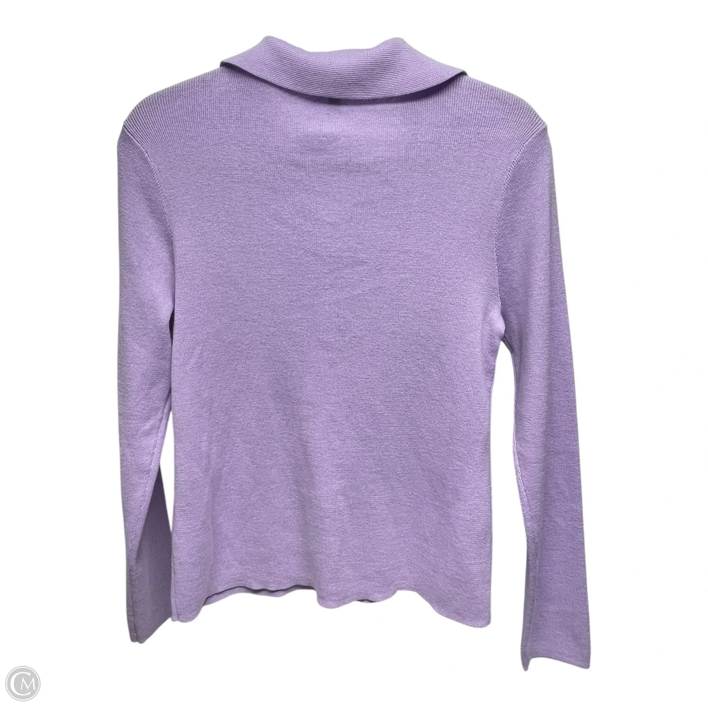 Sweater By Talbots In Purple, Size: Mp