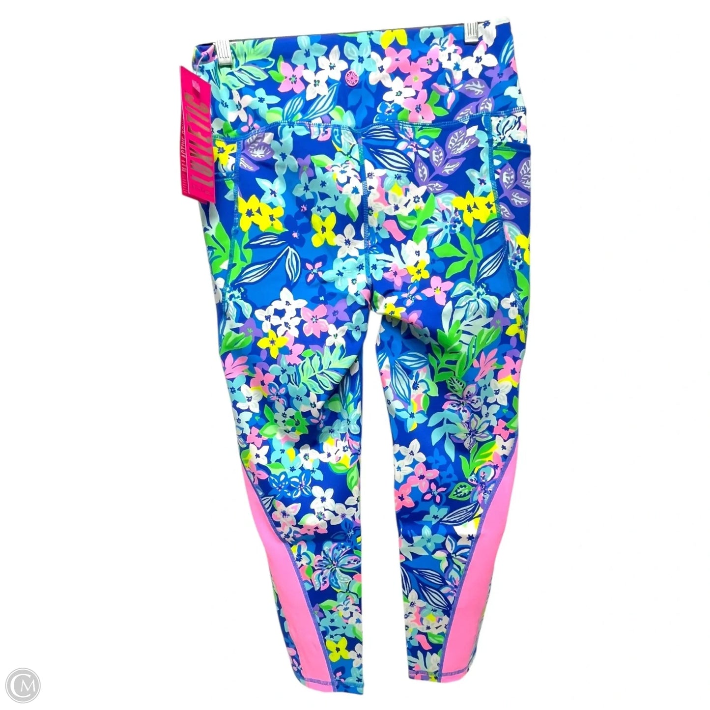 Pants Designer By Lilly Pulitzer In Floral Print, Size: L