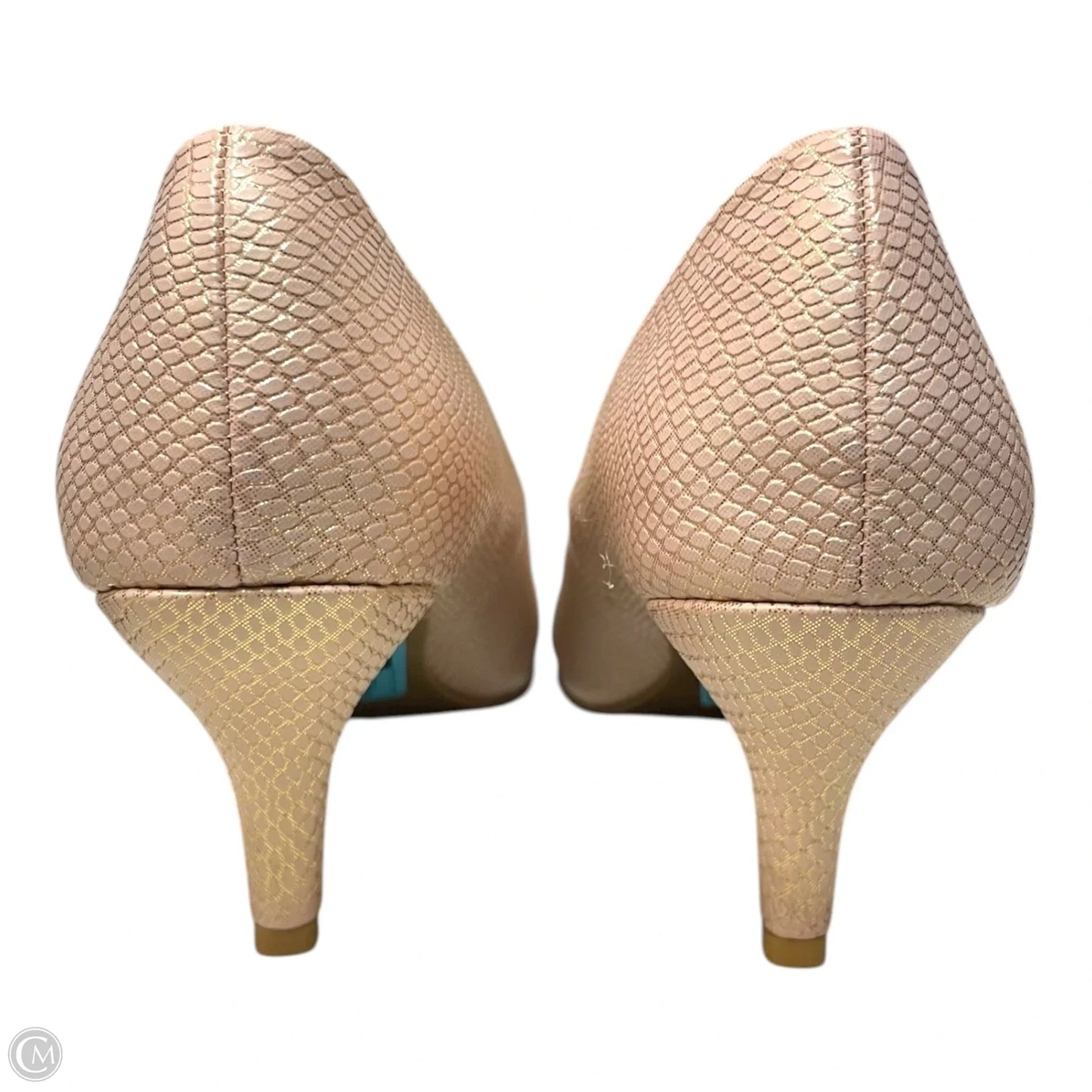 Shoes Heels Kitten By Karen Scott In Rose Gold, Size: 6.5