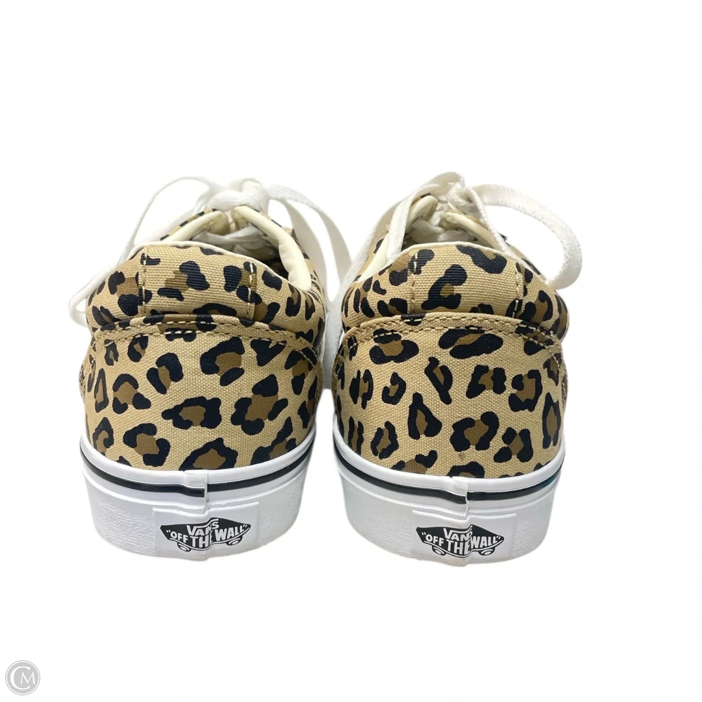 Shoes Flats By Vans In Animal Print, Size: 8.5