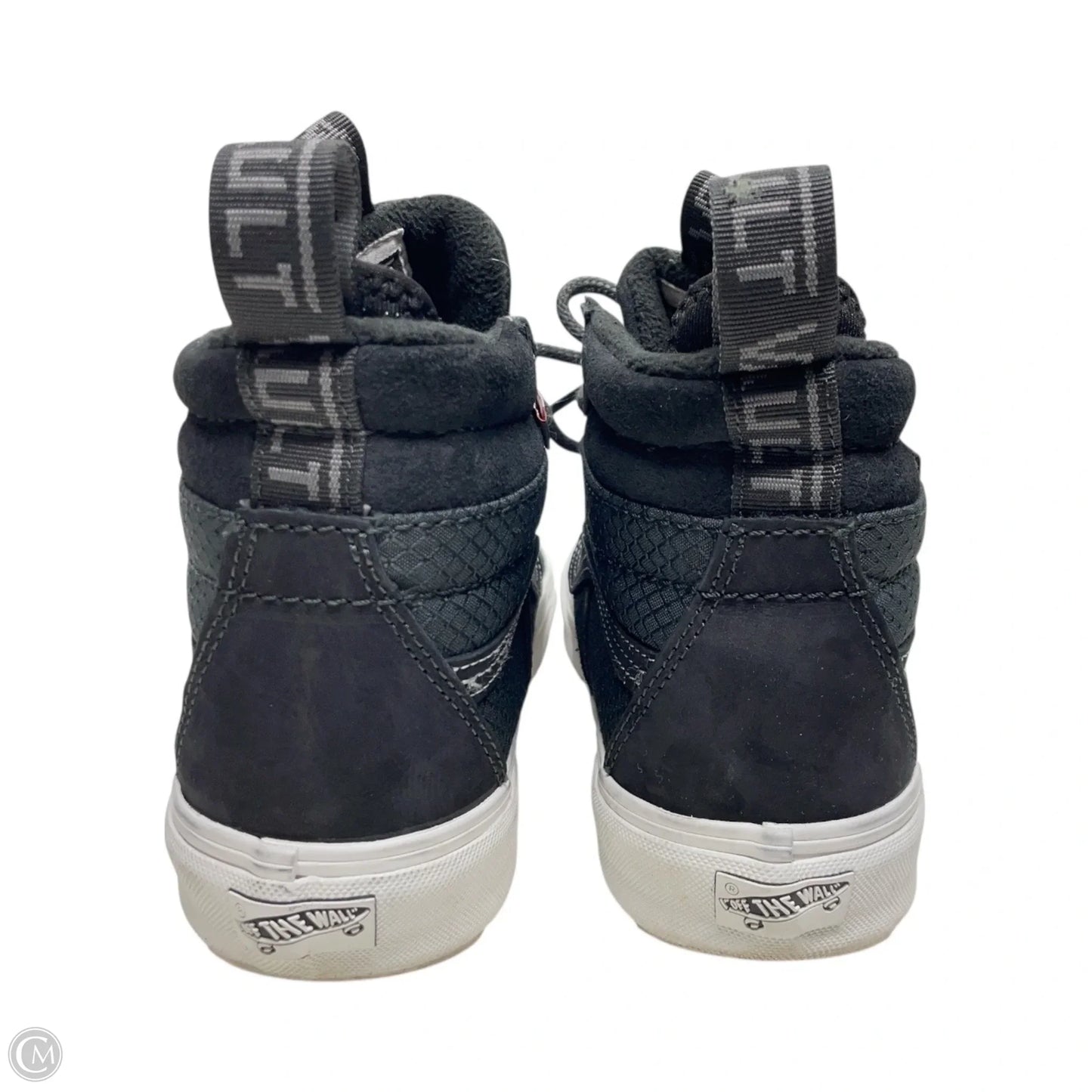 Shoes Sneakers By Vans In Black, Size: 9