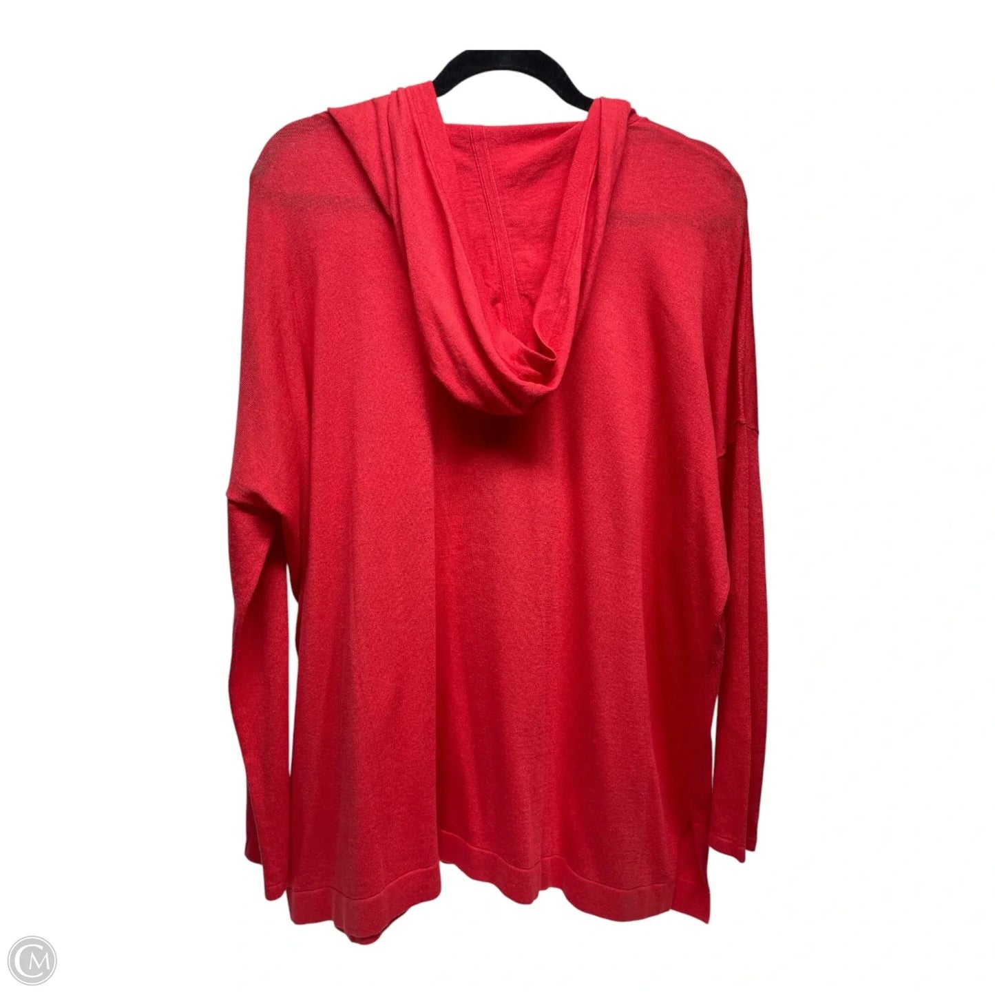 Sweater Cardigan By Cabi In Red, Size: L