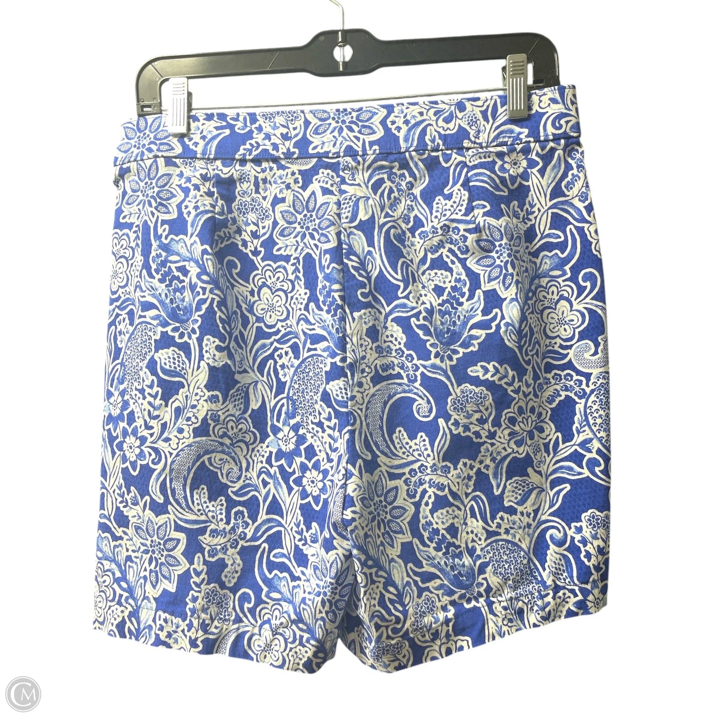 Shorts By Rafaella In Blue & White, Size: M