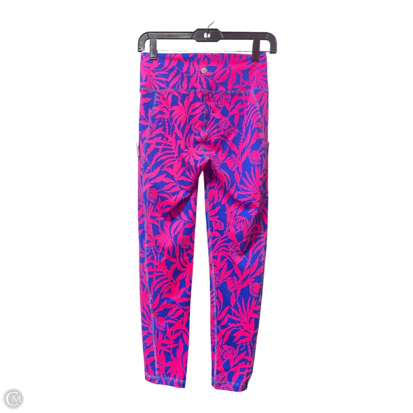 Pants Designer By Lilly Pulitzer In Blue & Pink, Size: S