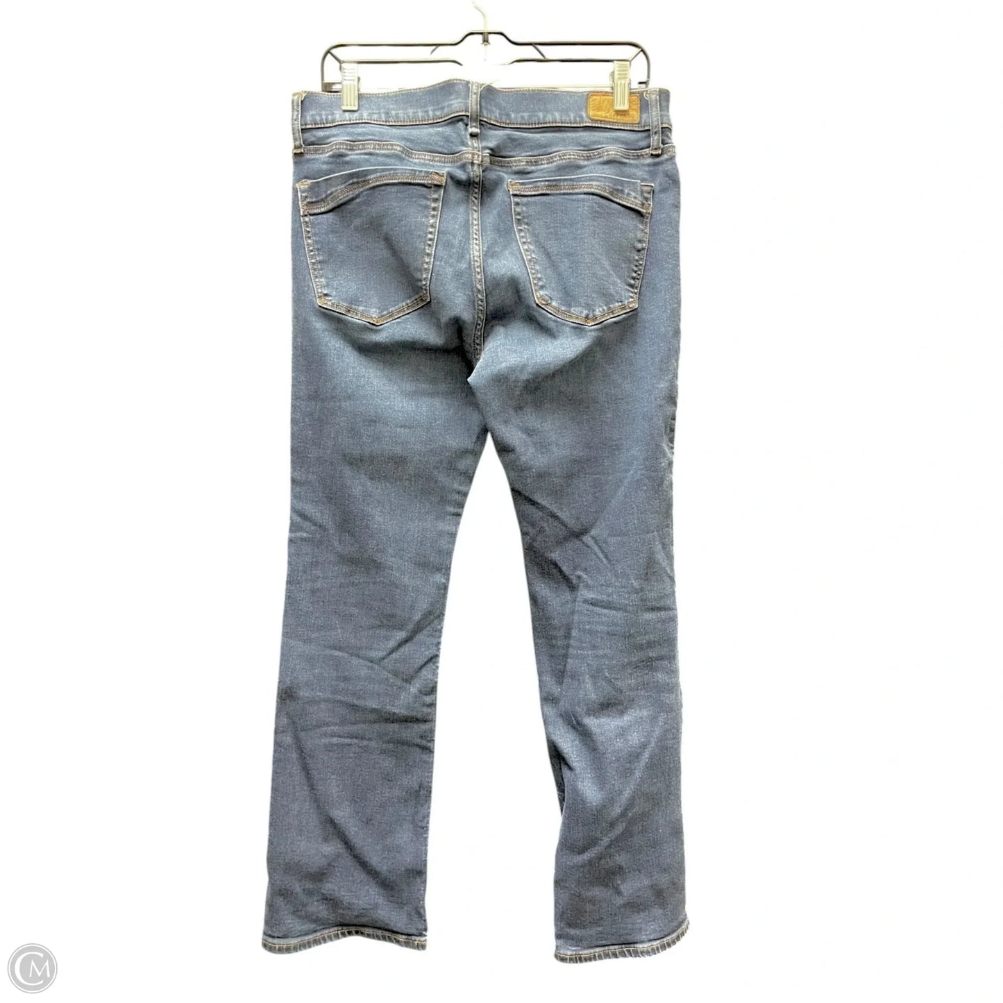 Jeans Flared By Express In Blue Denim, Size: 12
