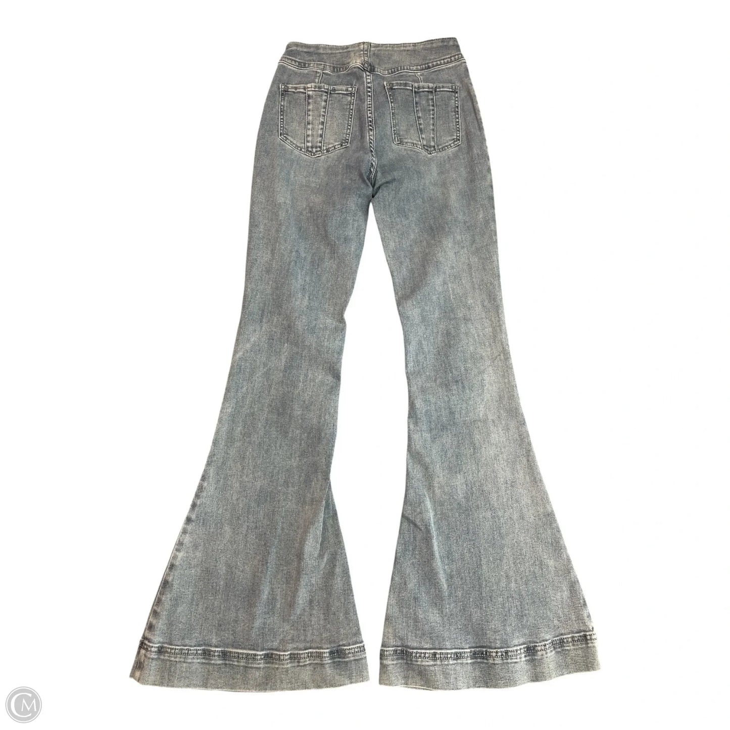 Jeans Flared By Shyanne In Blue Denim, Size: 8