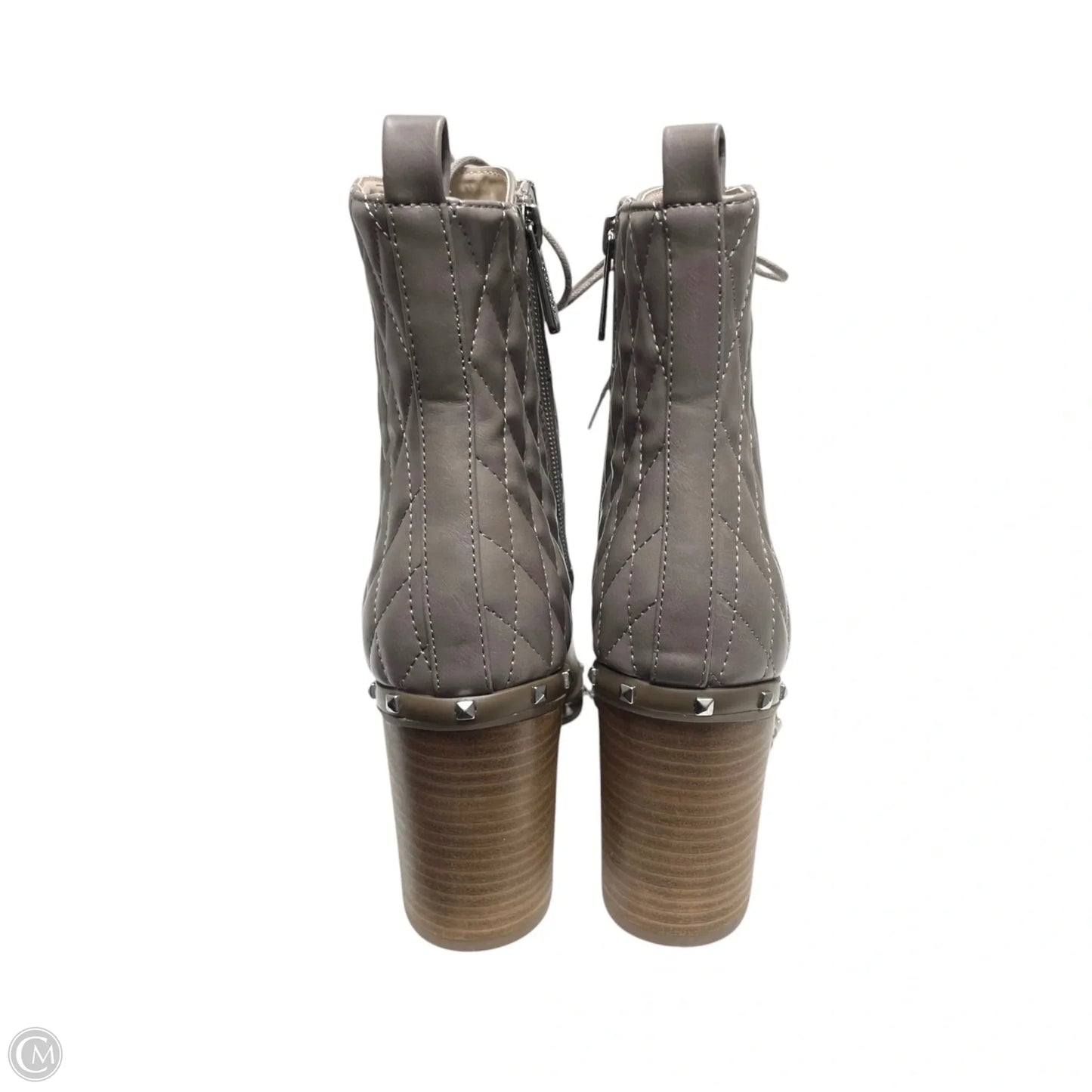 Boots Mid-calf Heels By Charles By Charles David In Taupe, Size: 6