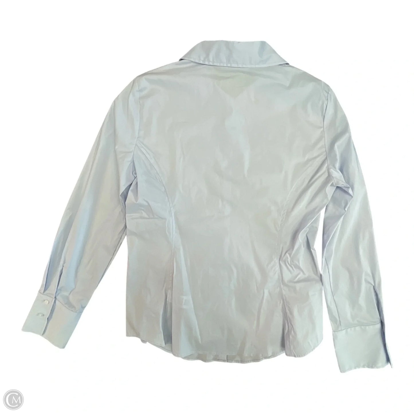 Top Long Sleeve By Zara In Blue, Size: M
