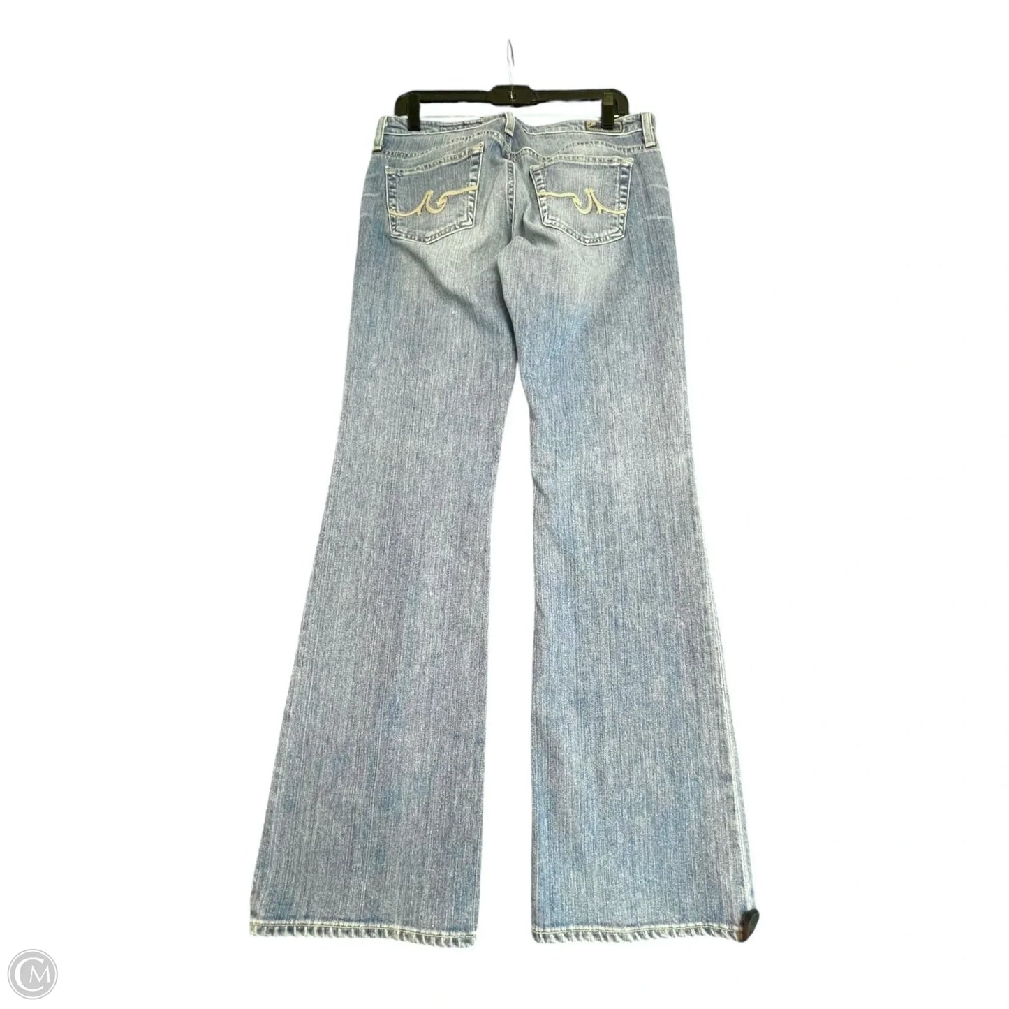 Jeans Boot Cut By Adriano Goldschmied In Blue Denim, Size: 12