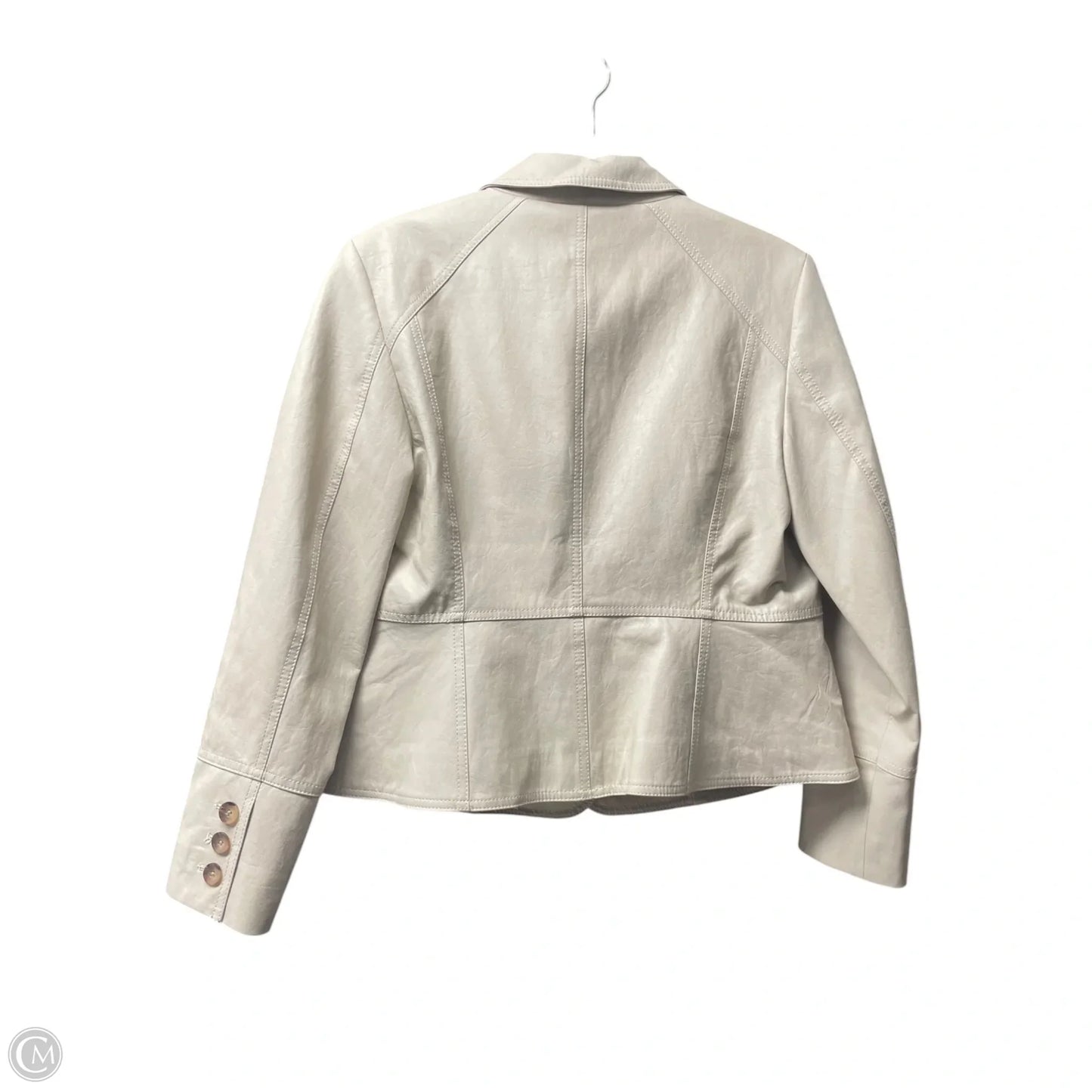 Jacket Other By Chicos In Beige, Size: 6