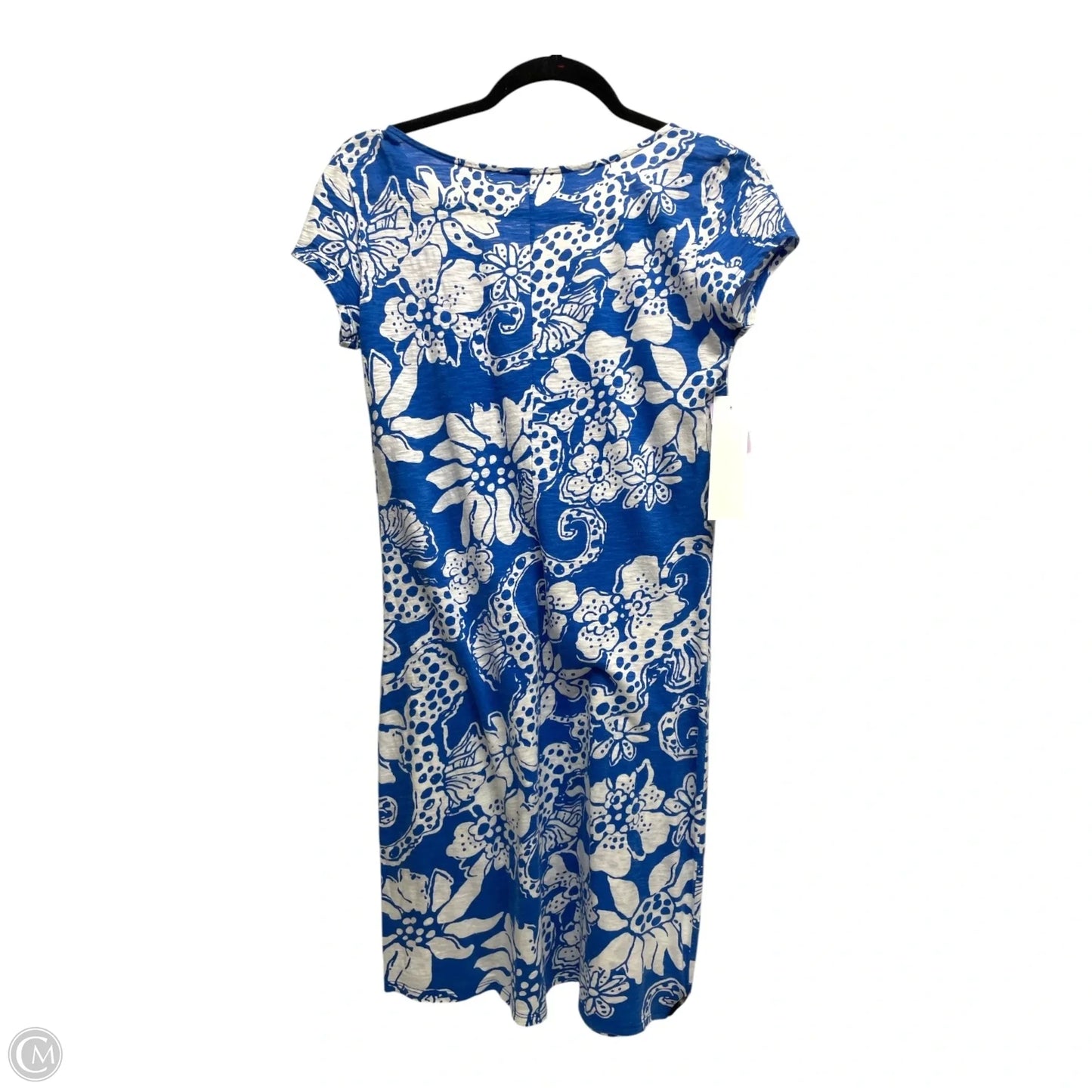 Dress Casual Short By Lilly Pulitzer In Blue & White, Size: S
