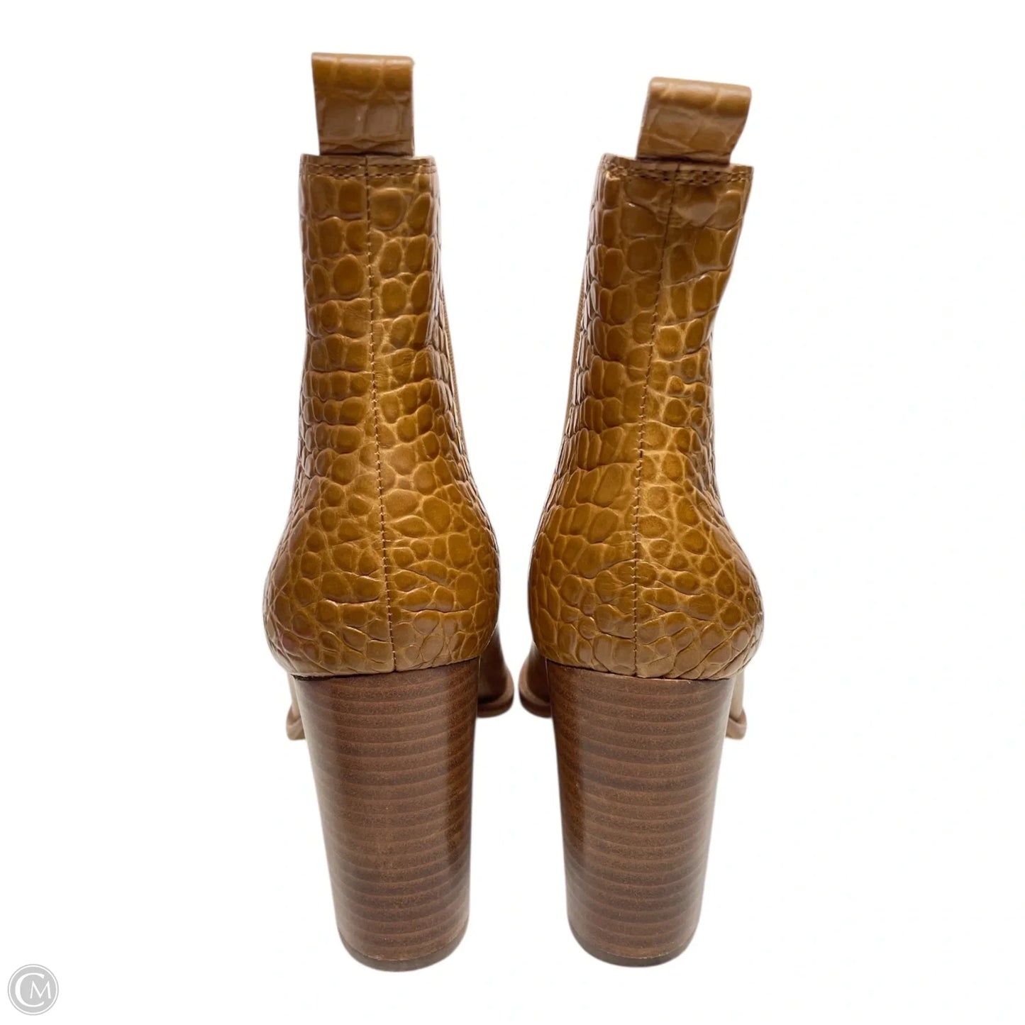 Boots Ankle Heels By Vince Camuto In Brown, Size: 11