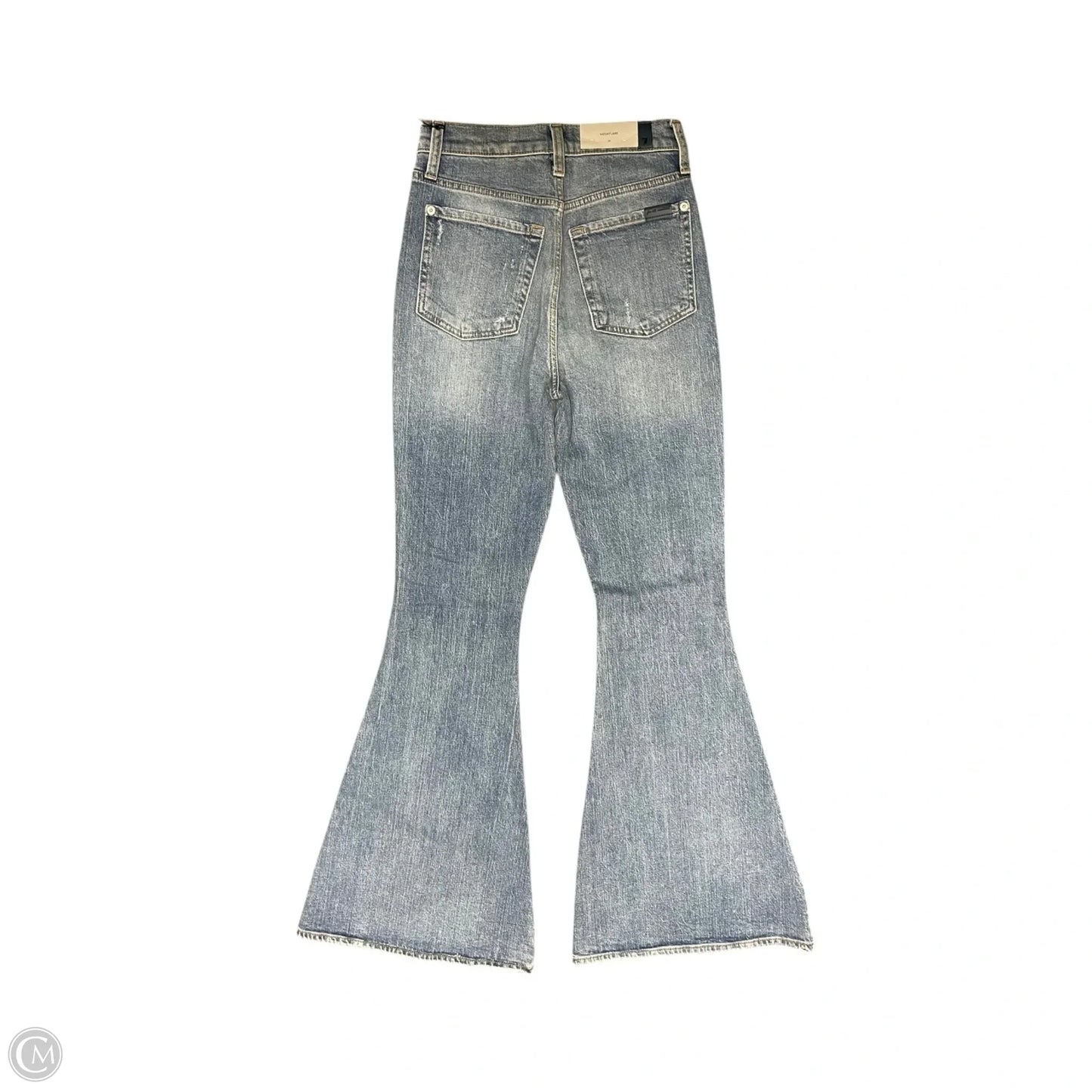 Jeans Boot Cut By 7 For All Mankind In Blue, Size: 0