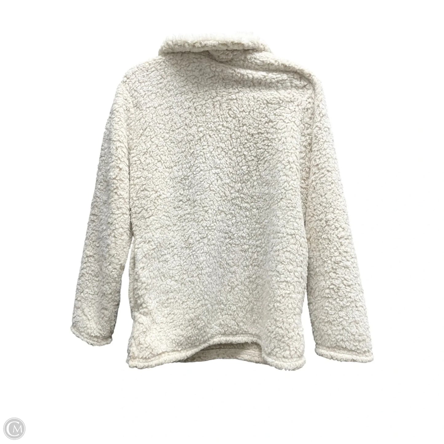 Sweatshirt Collar By Love Tree In Beige, Size: M