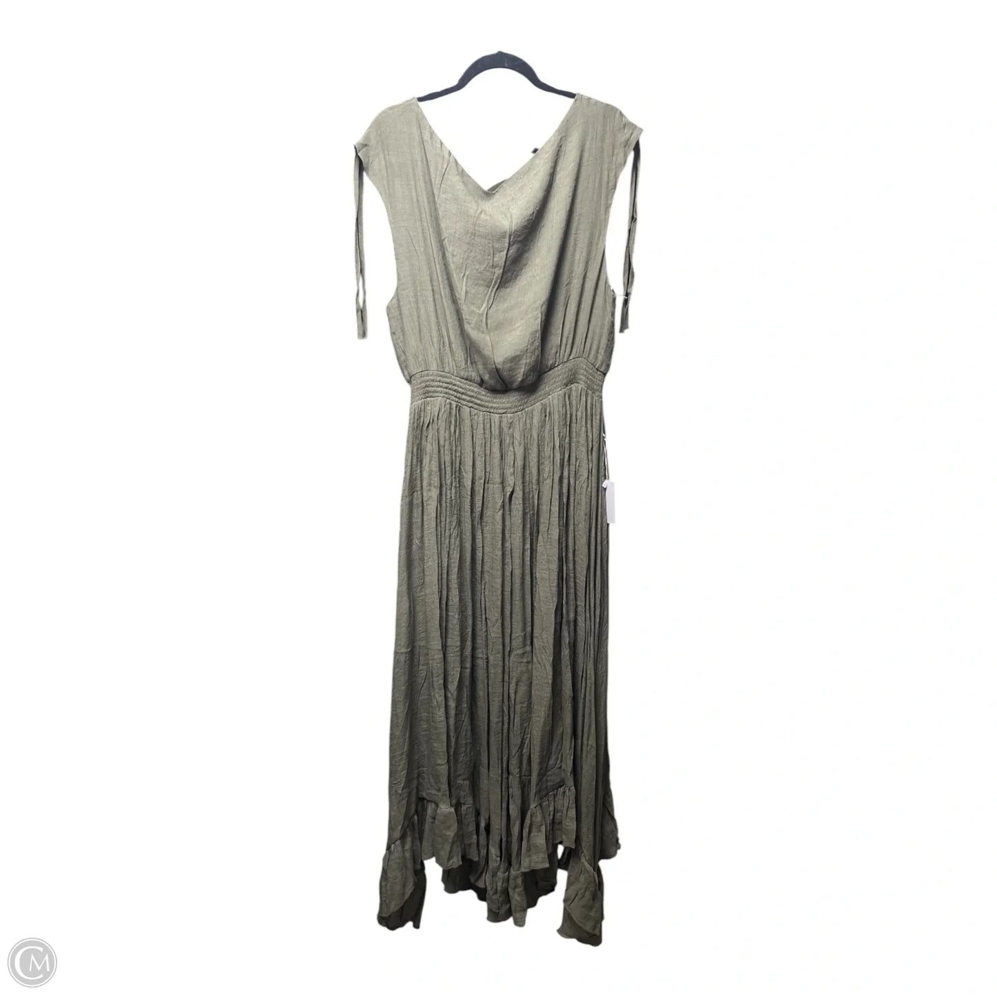 Dress Casual Maxi By JOYFOLIE - In Green, Size: Xxl