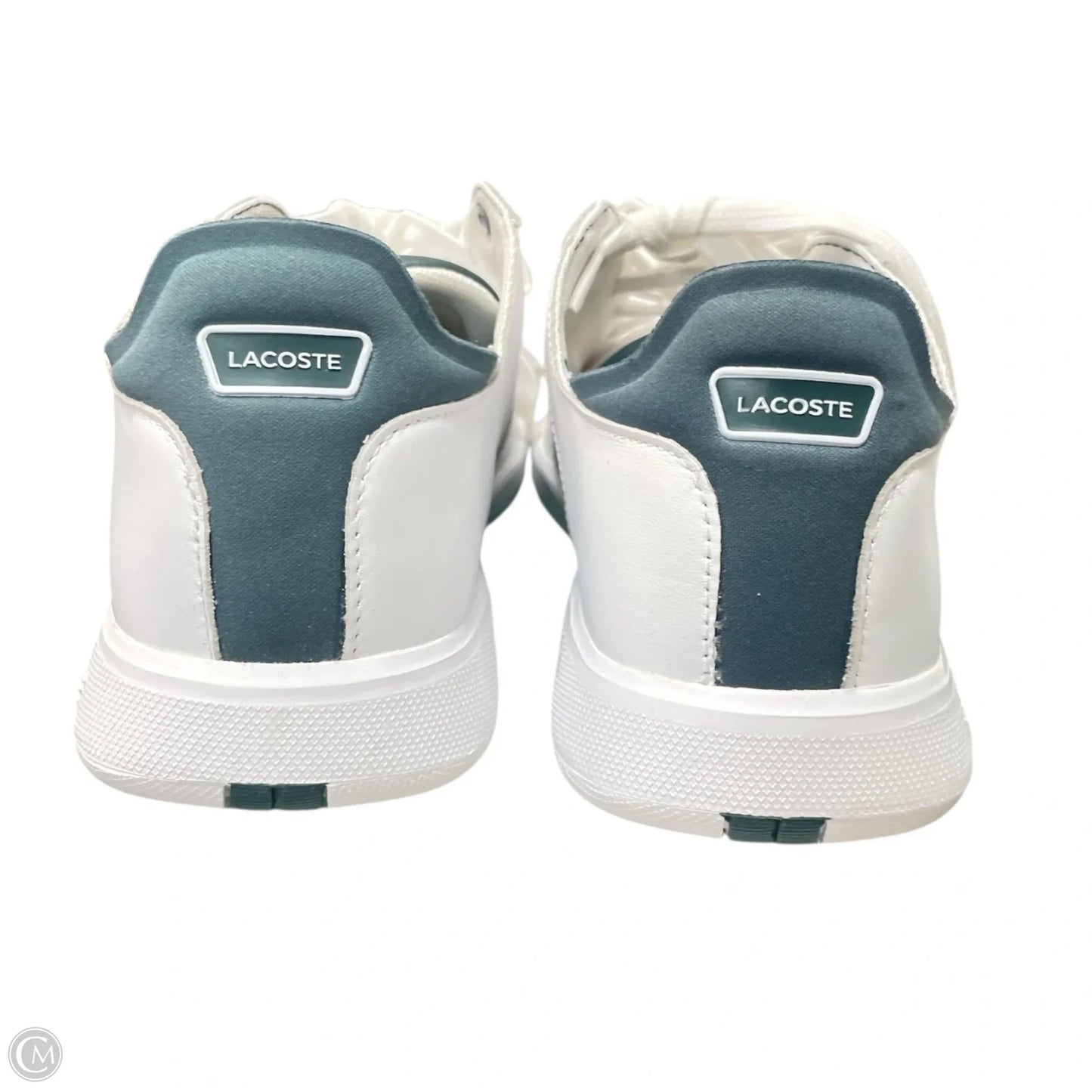 Shoes Athletic By Lacoste In White, Size: 10.5