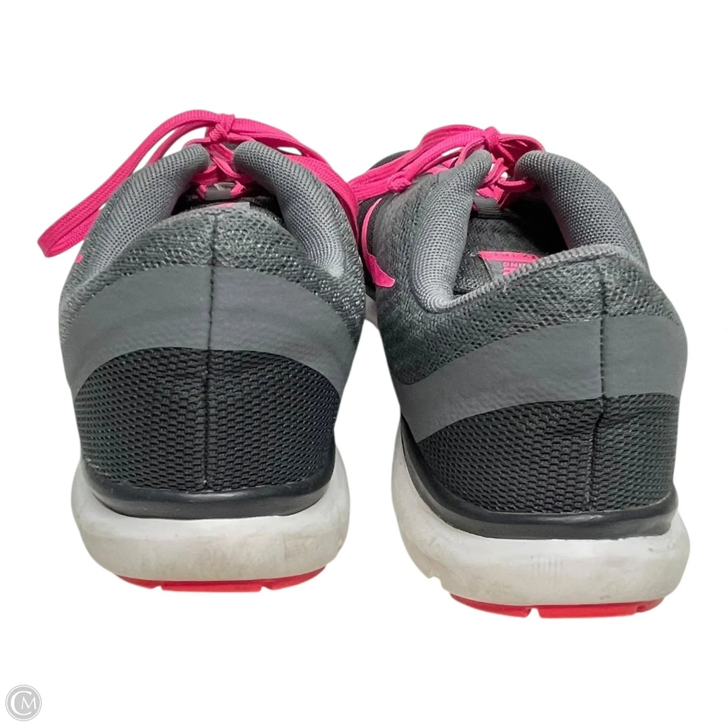 Shoes Sneakers By Nike In Grey & Pink, Size: 8