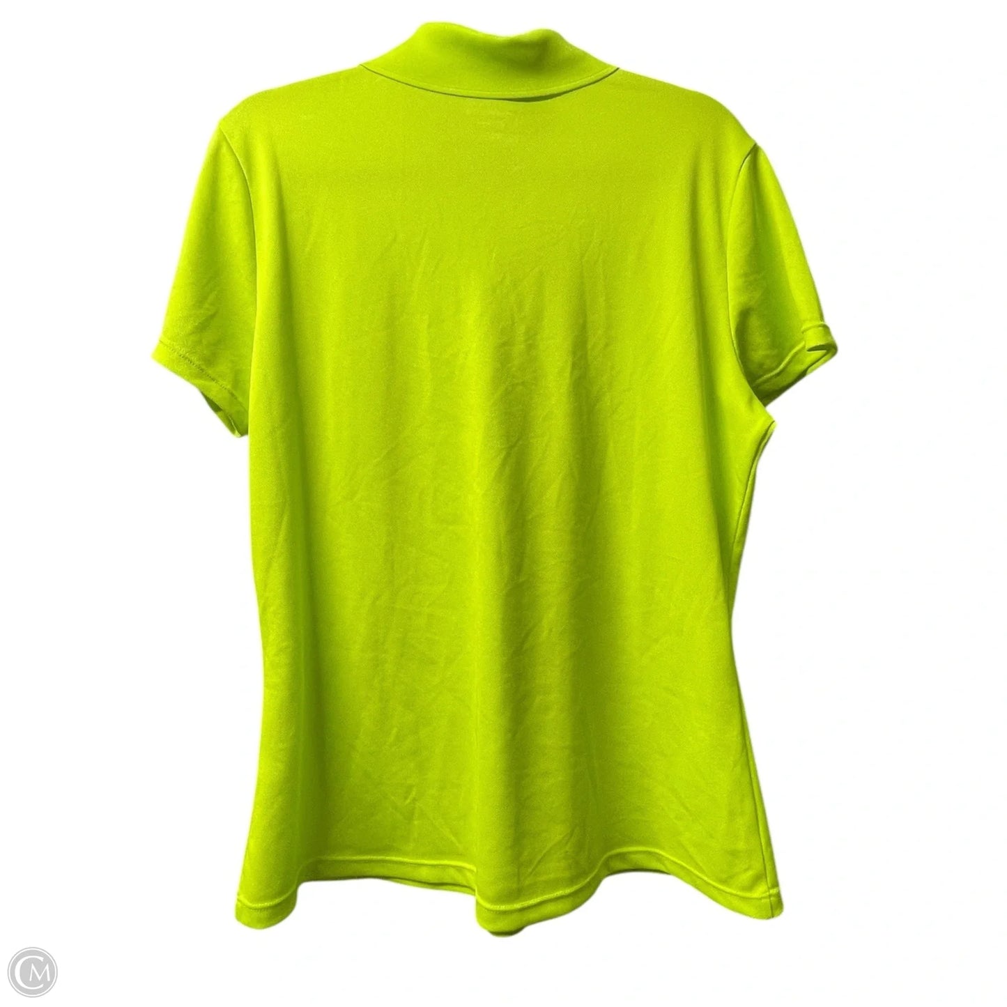 Athletic Top Short Sleeve By Bcg In Green, Size: Xl