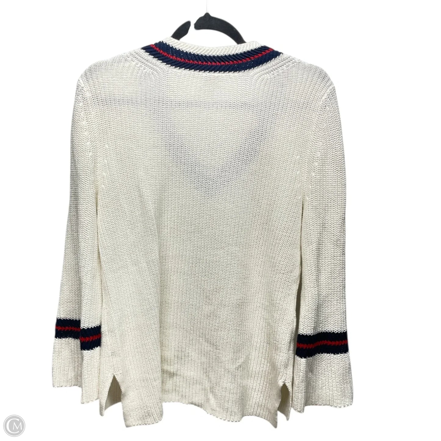 Sweater By Cabi In White, Size: S
