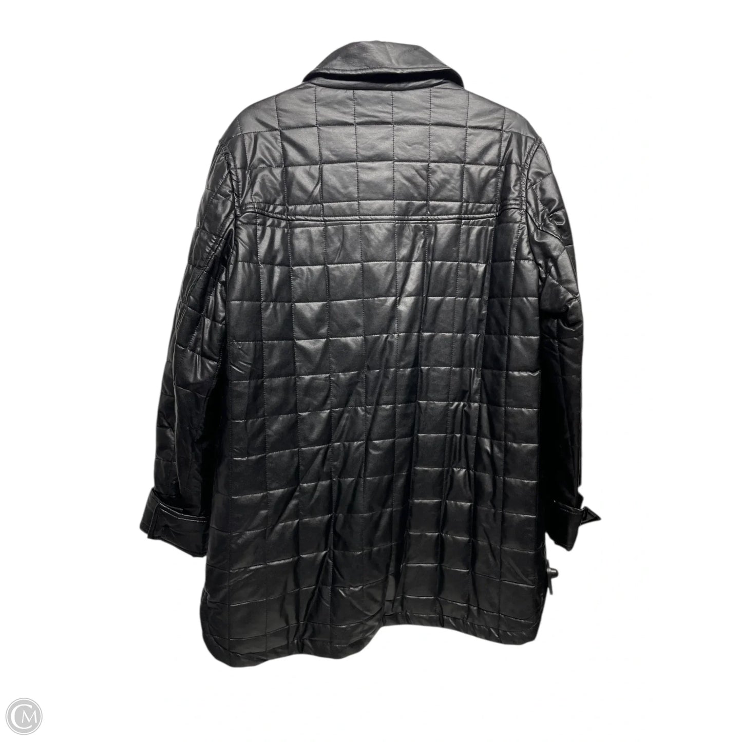 Jacket Puffer & Quilted By Sam Edelman In Black, Size: L