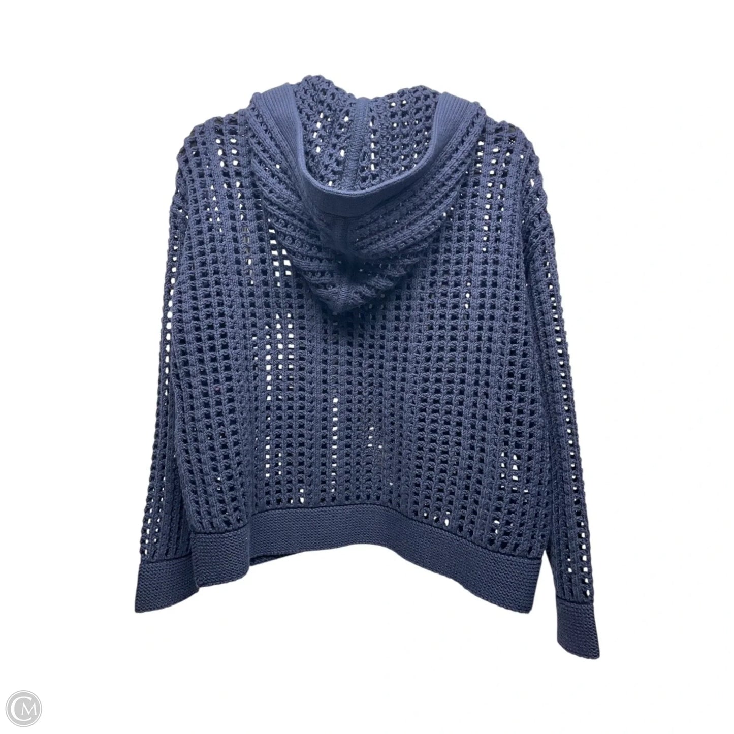 Sweatshirt Hoodie By Lou And Grey In Navy, Size: S