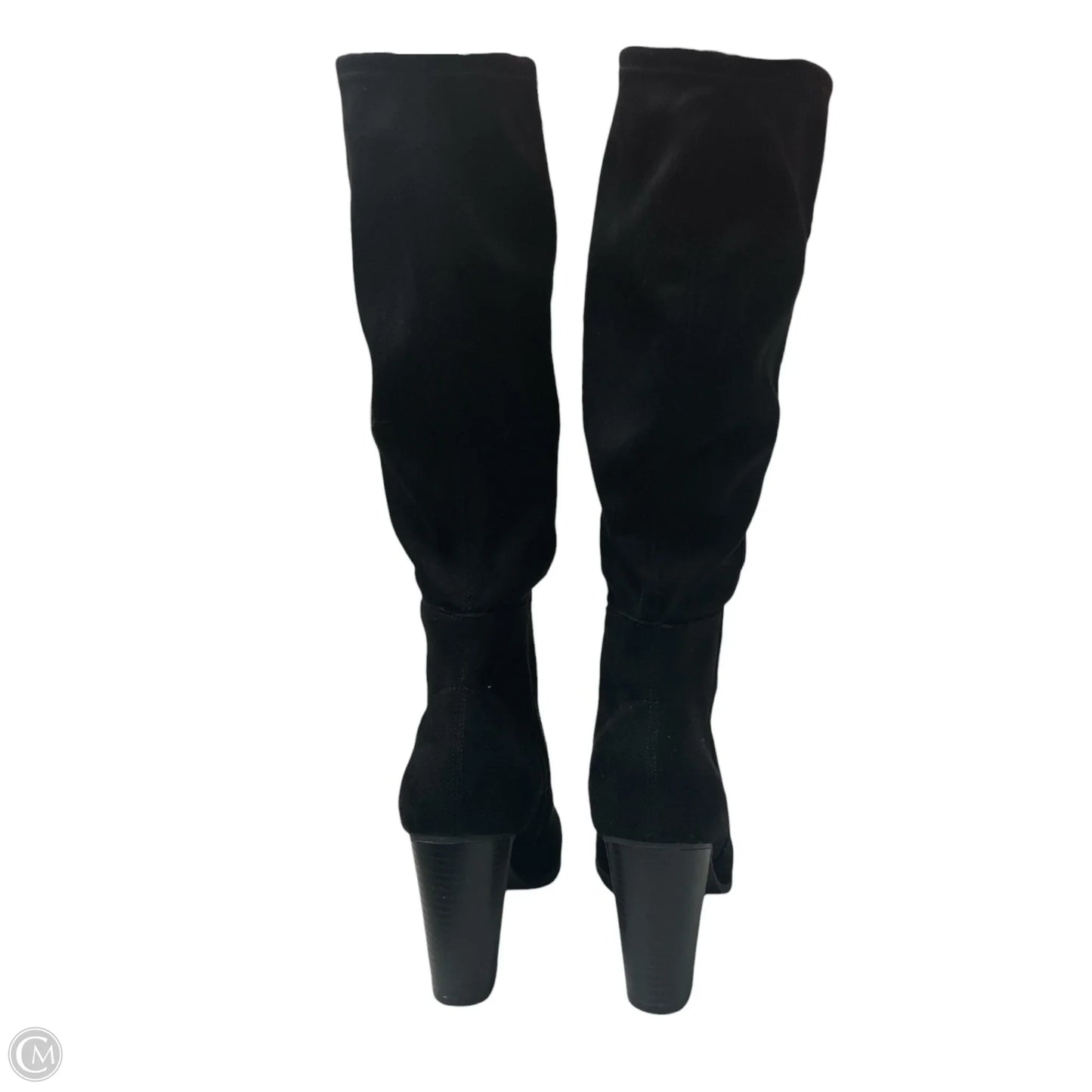 Boots Mid-calf Heels By Style And Company In Black, Size: 8