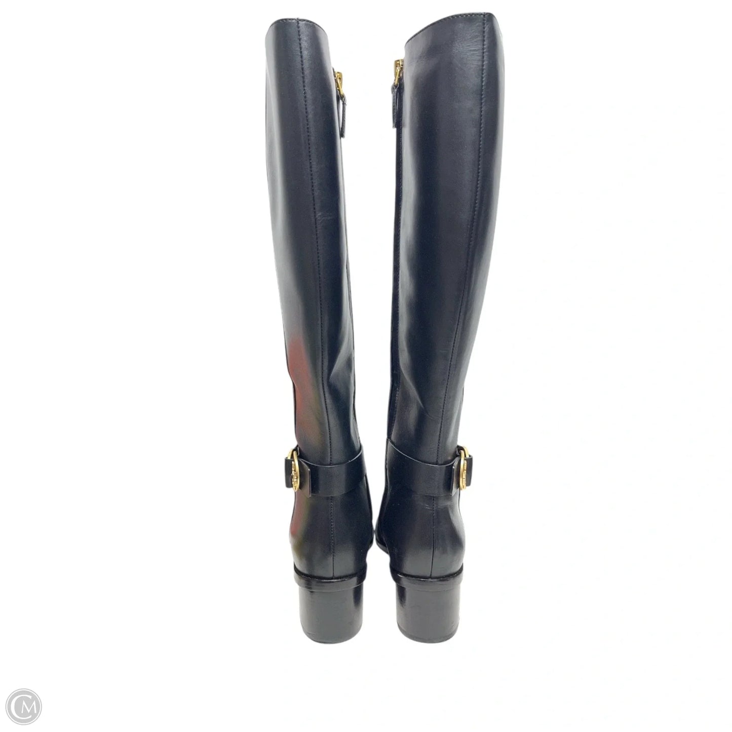 Boots Designer By Tory Burch In Black, Size: 8