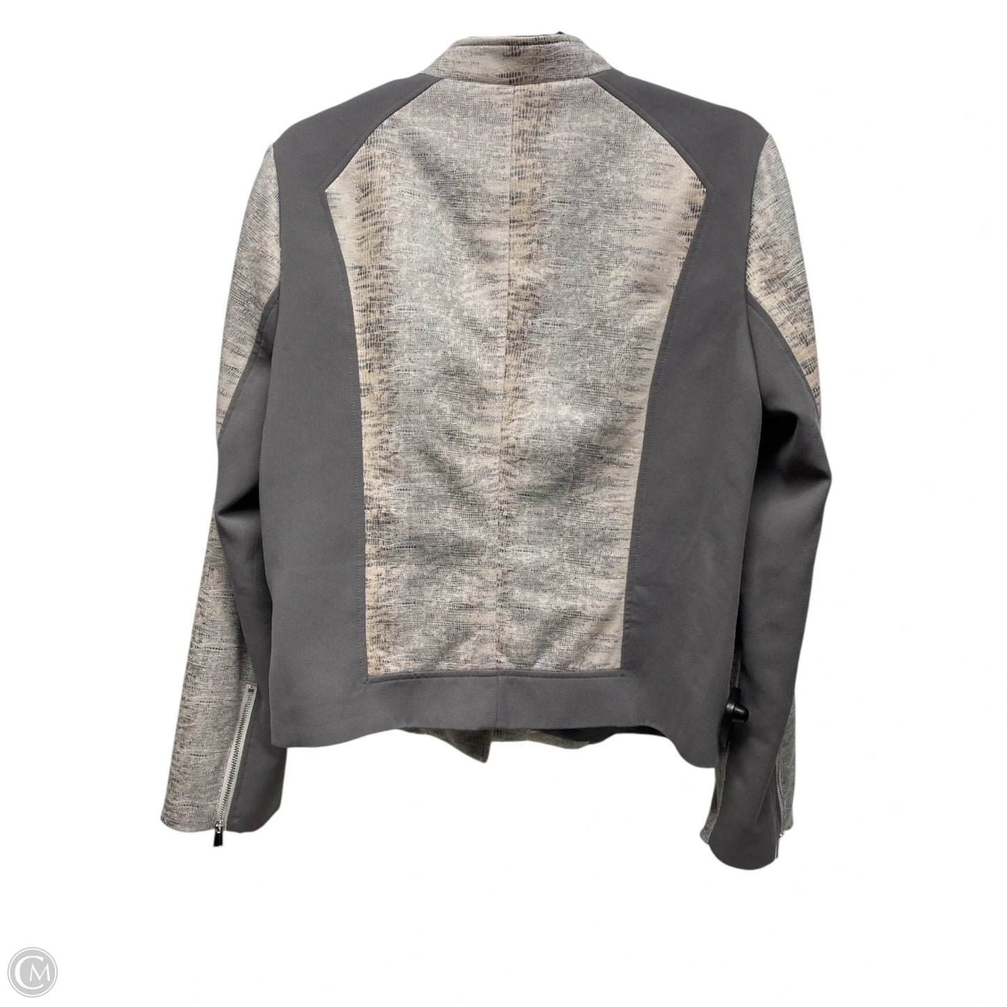 Jacket Other By Calvin Klein In Snakeskin Print, Size: L