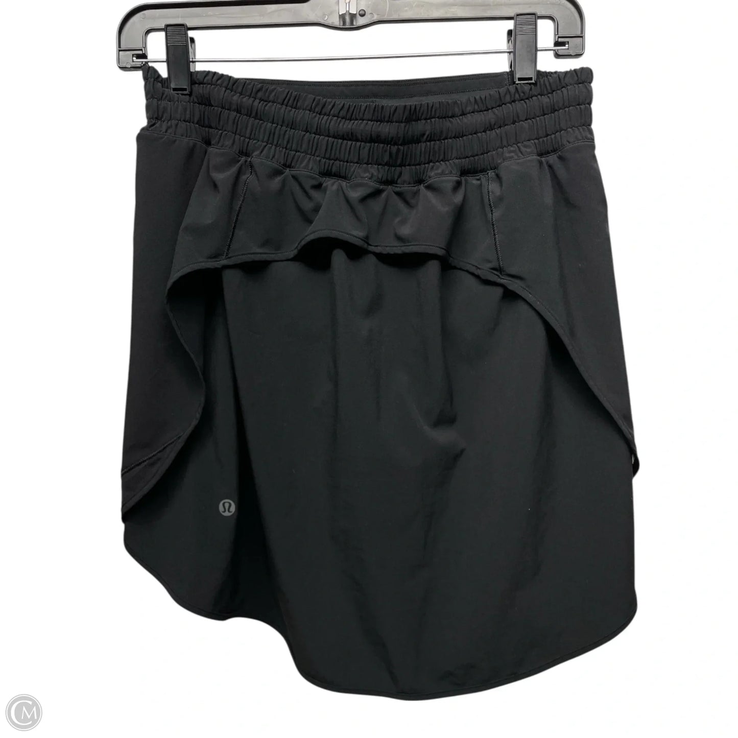 Athletic Skort By Lululemon In Black, Size: M